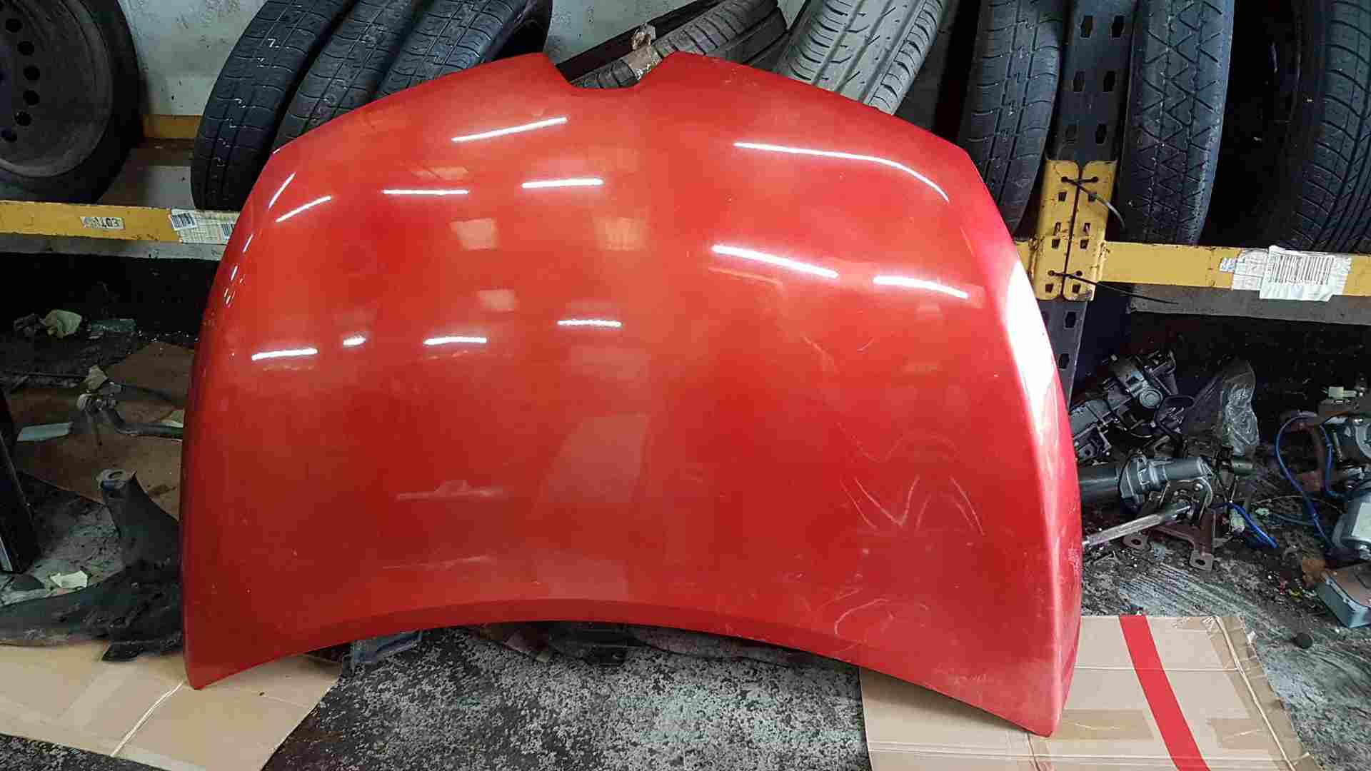 Thumb 2 Renault Clio MK4 2013-2019 Front Bonnet RED Flame Tennp