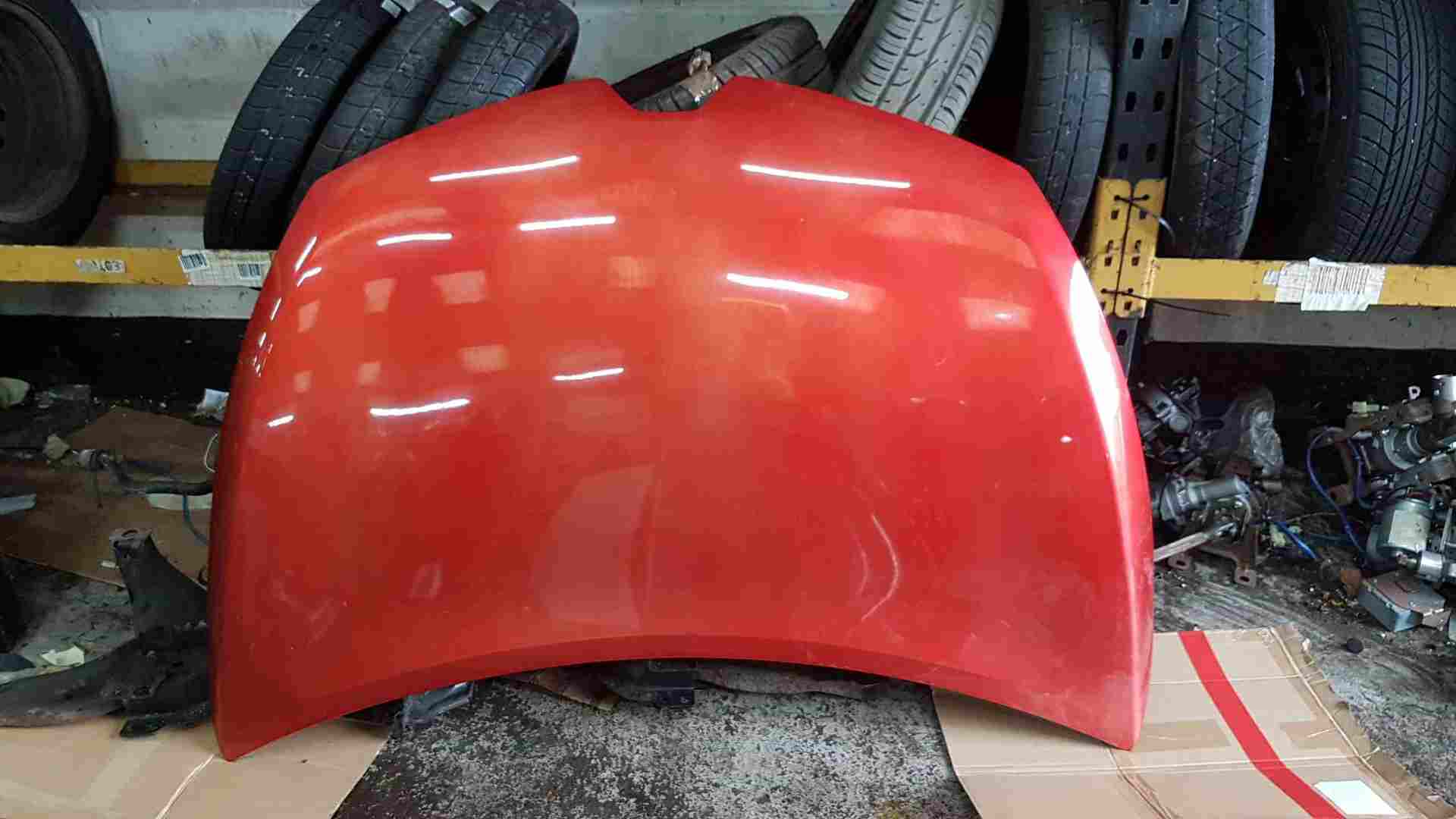 Thumb 3 Renault Clio MK4 2013-2019 Front Bonnet RED Flame Tennp