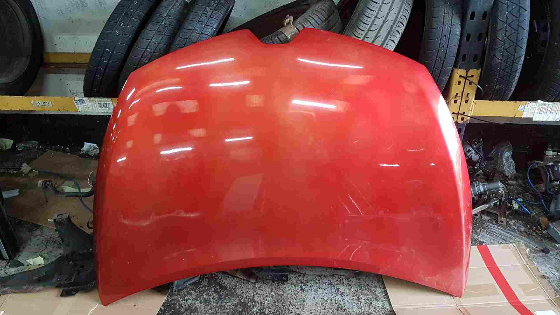 Thumb 5 Renault Clio MK4 2013-2019 Front Bonnet RED Flame Tennp