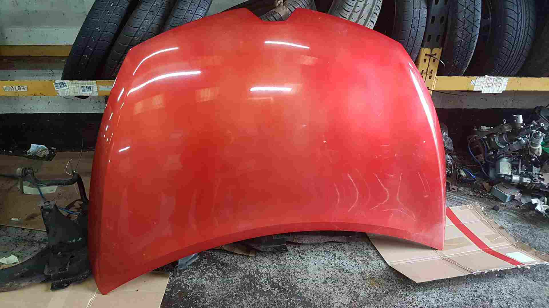 Renault Clio MK4 2013-2019 Front Bonnet RED Flame Tennp