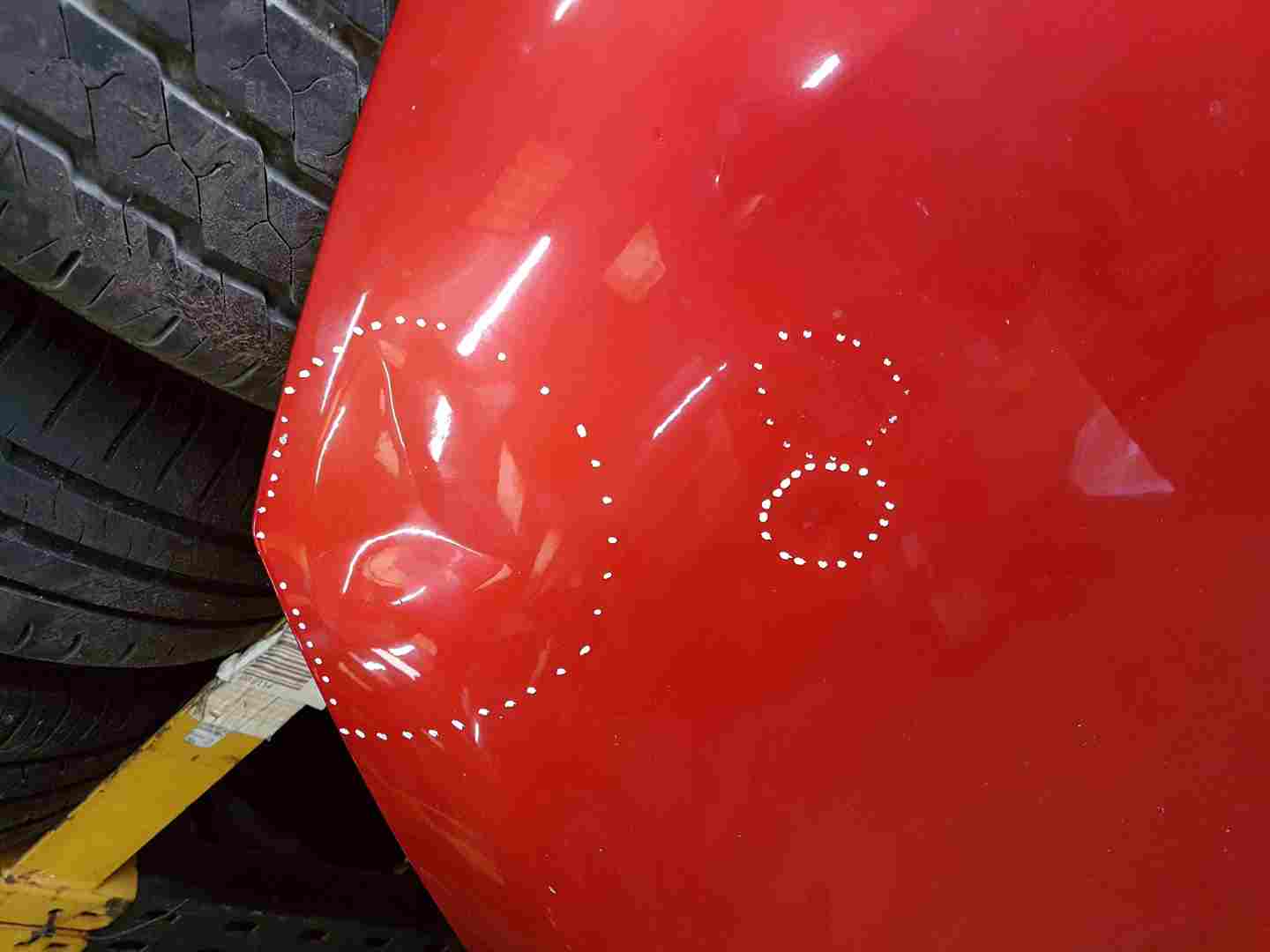 Thumb 2 Renault Clio MK4 2013-2019 Front Bonnet RED Tennp