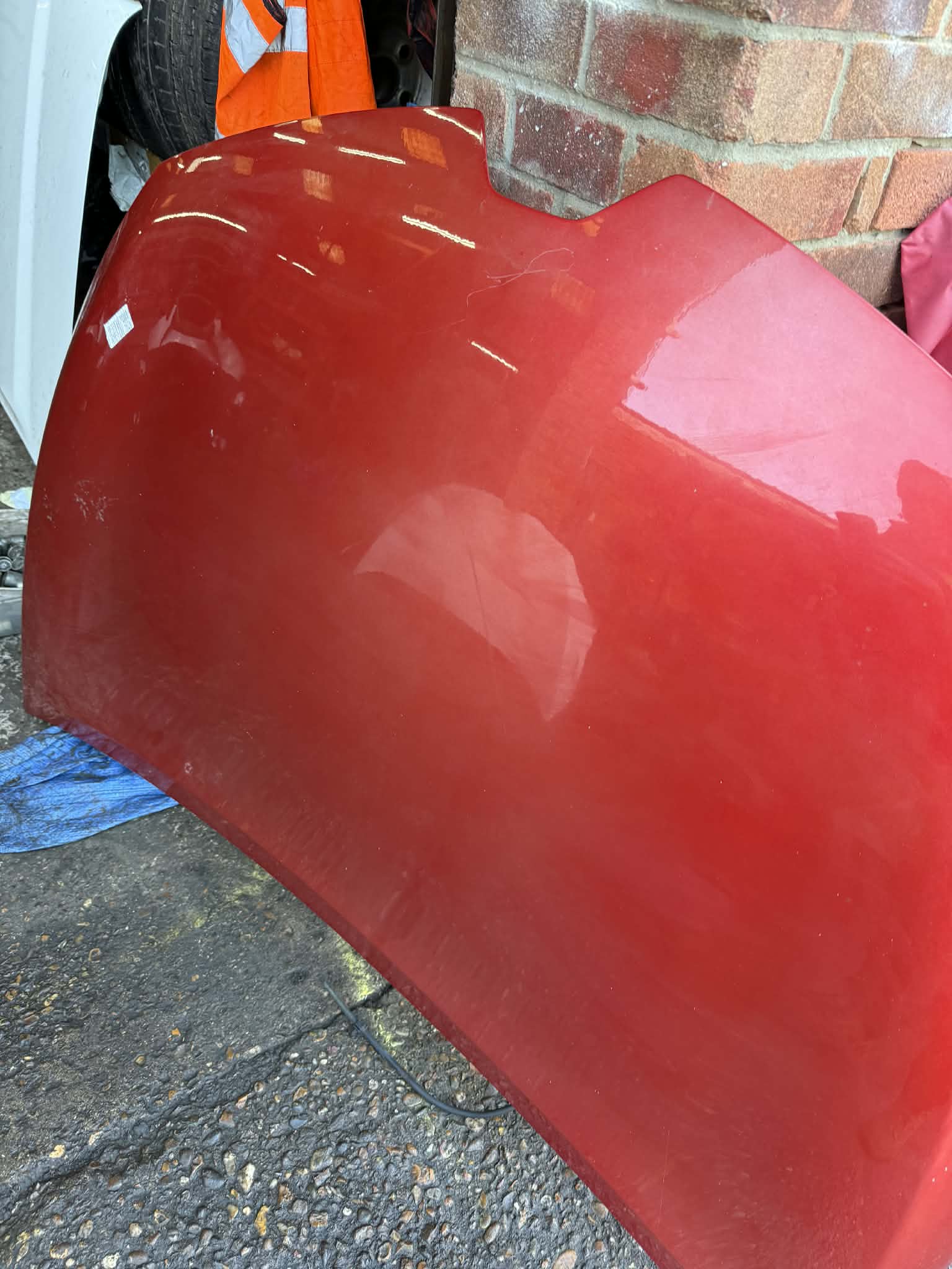 Thumb 11 Renault Clio MK4 2013-2019 Front Bonnet RED Tennp Damaged
