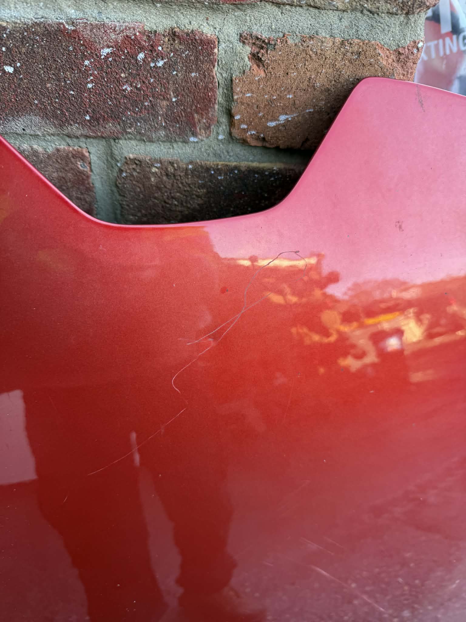 Thumb 3 Renault Clio MK4 2013-2019 Front Bonnet RED Tennp Damaged