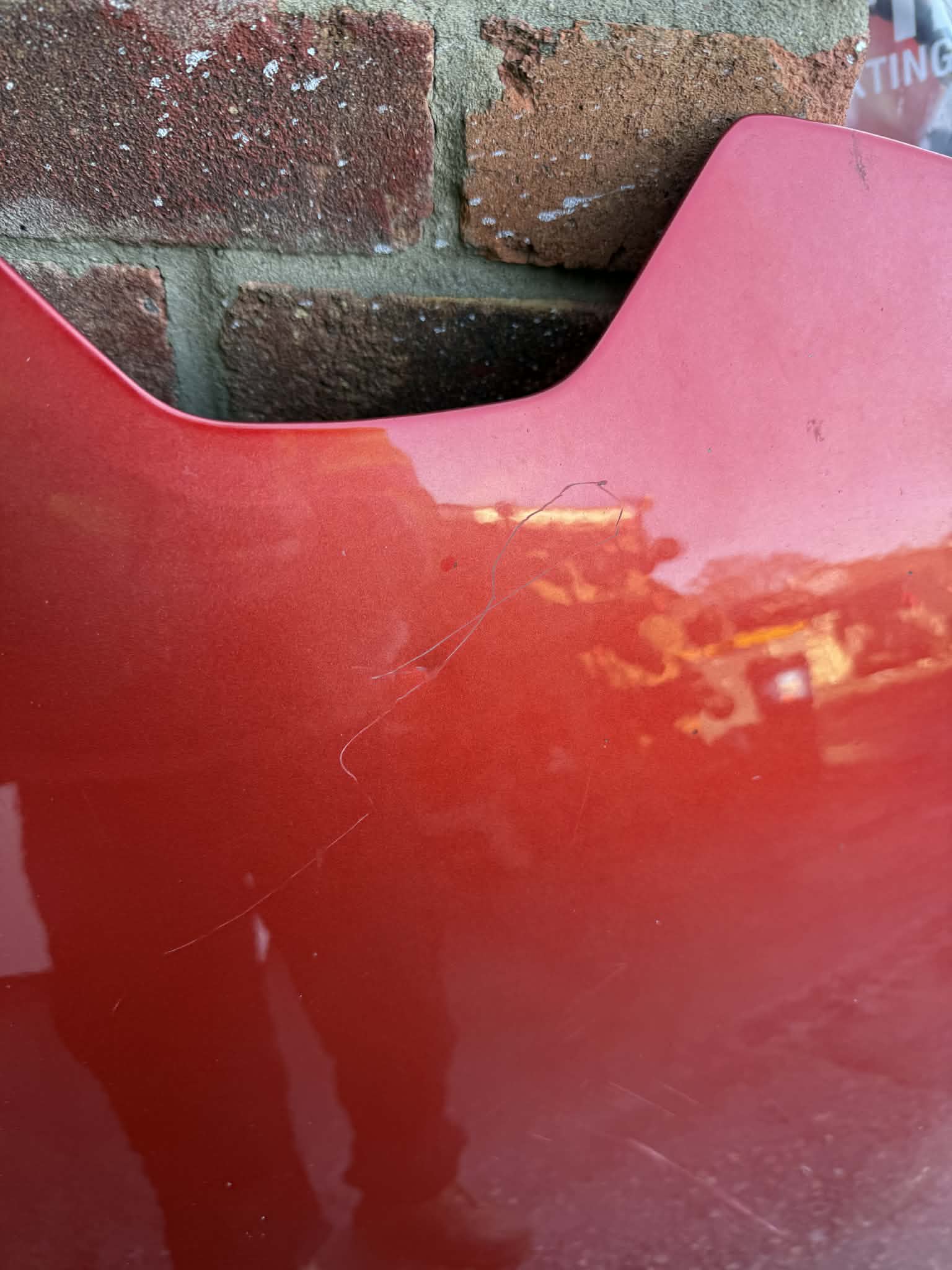 Thumb 6 Renault Clio MK4 2013-2019 Front Bonnet RED Tennp Damaged