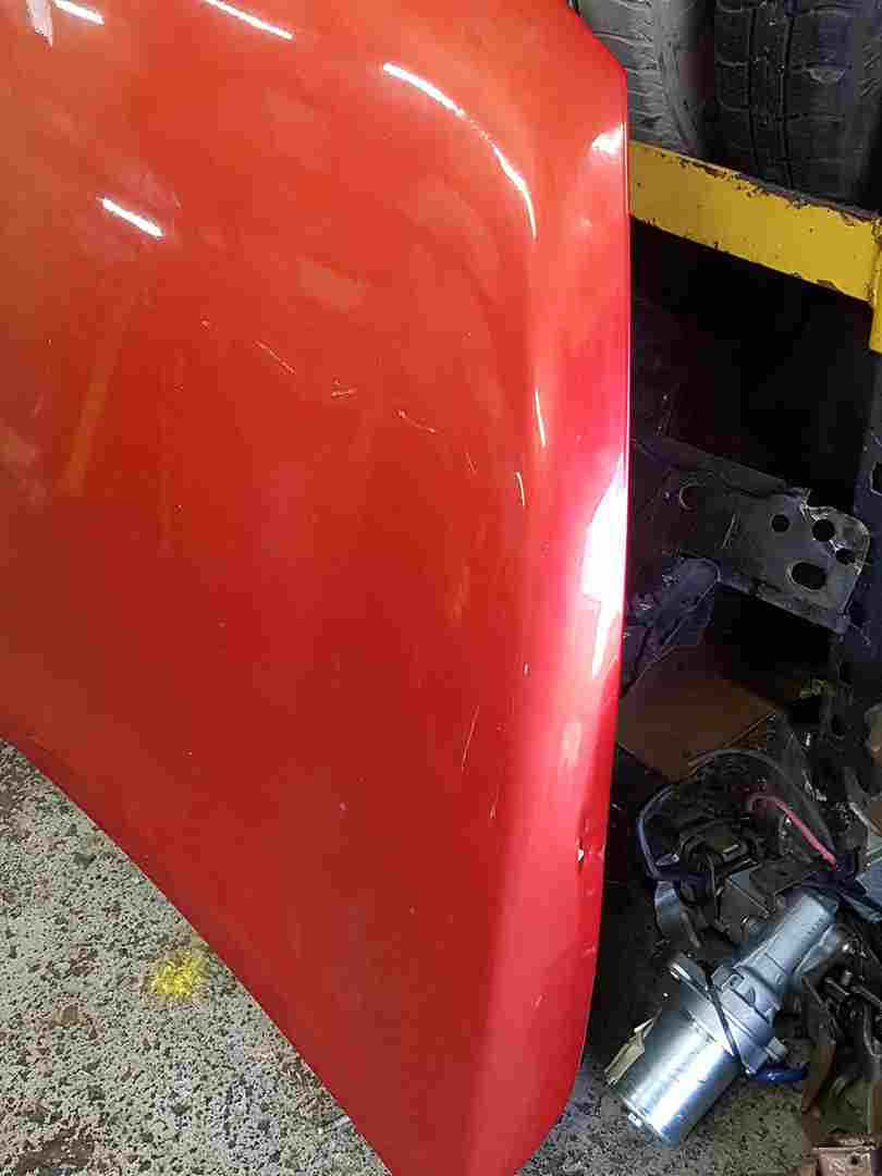 Thumb 7 Renault Clio MK4 2013-2019 Front Bonnet RED Tennp Dented