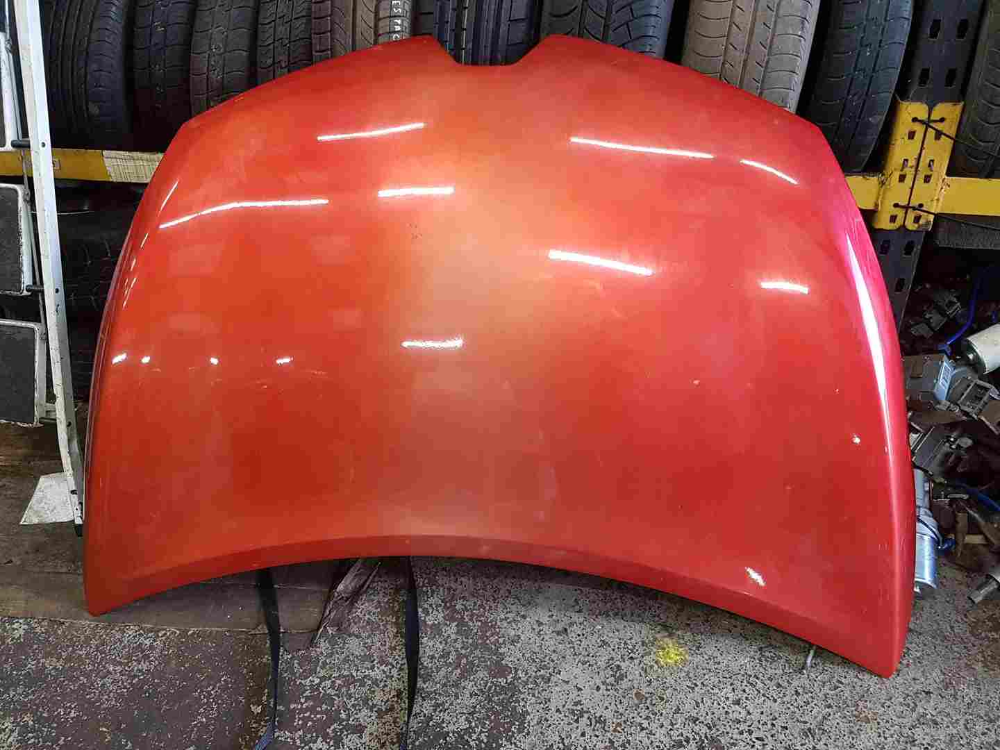 Thumb 8 Renault Clio MK4 2013-2019 Front Bonnet RED Tennp Dented