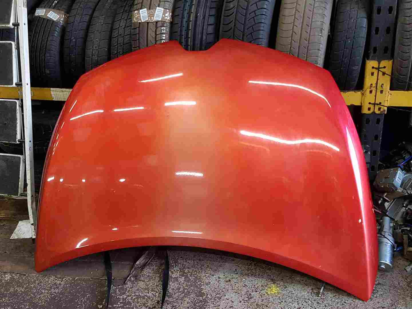 Renault Clio MK4 2013-2019 Front Bonnet RED Tennp Dented