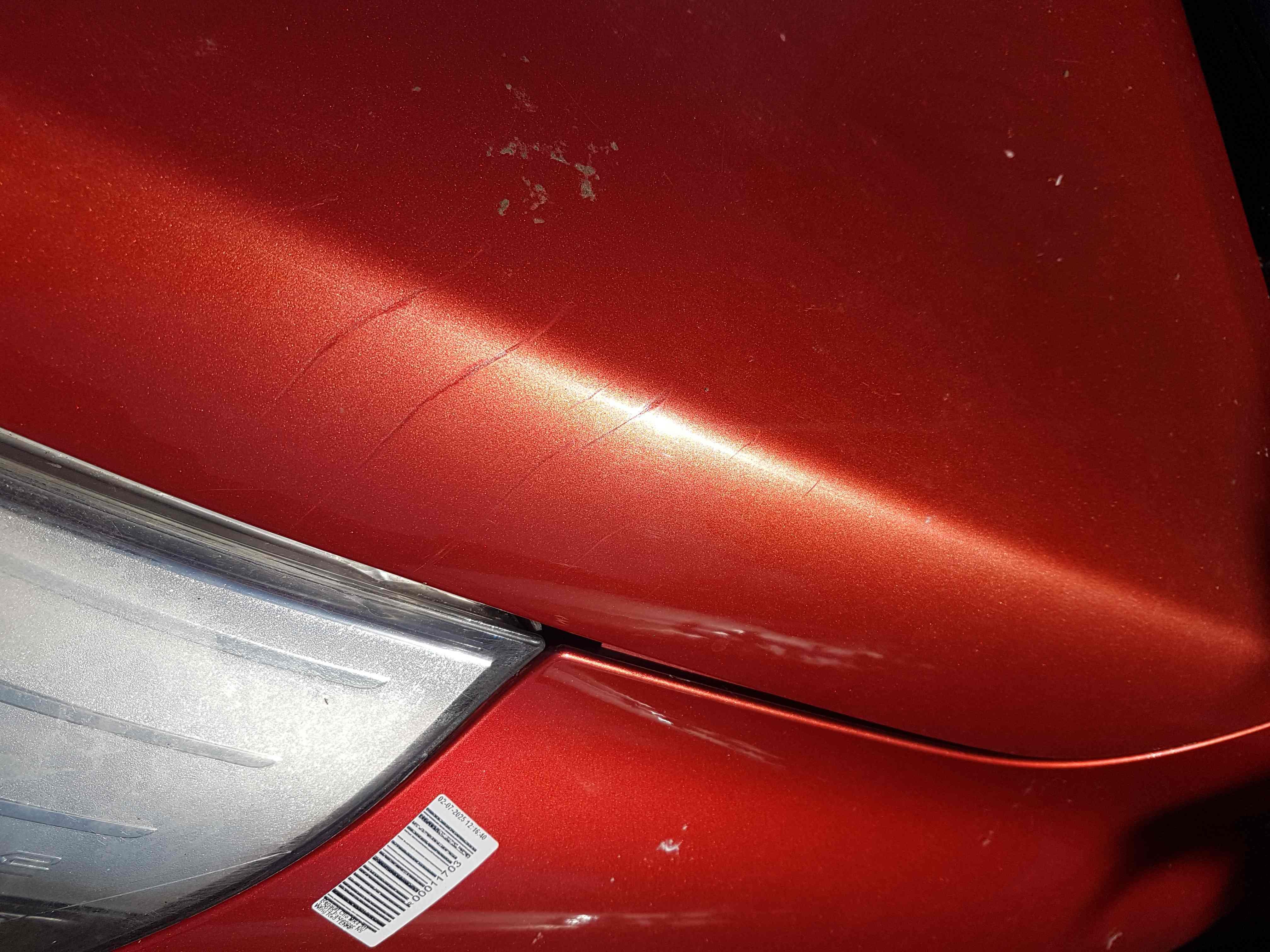 Thumb 7 Renault Clio MK4 2013-2019 Front Bonnet RED Tennp Some Damage