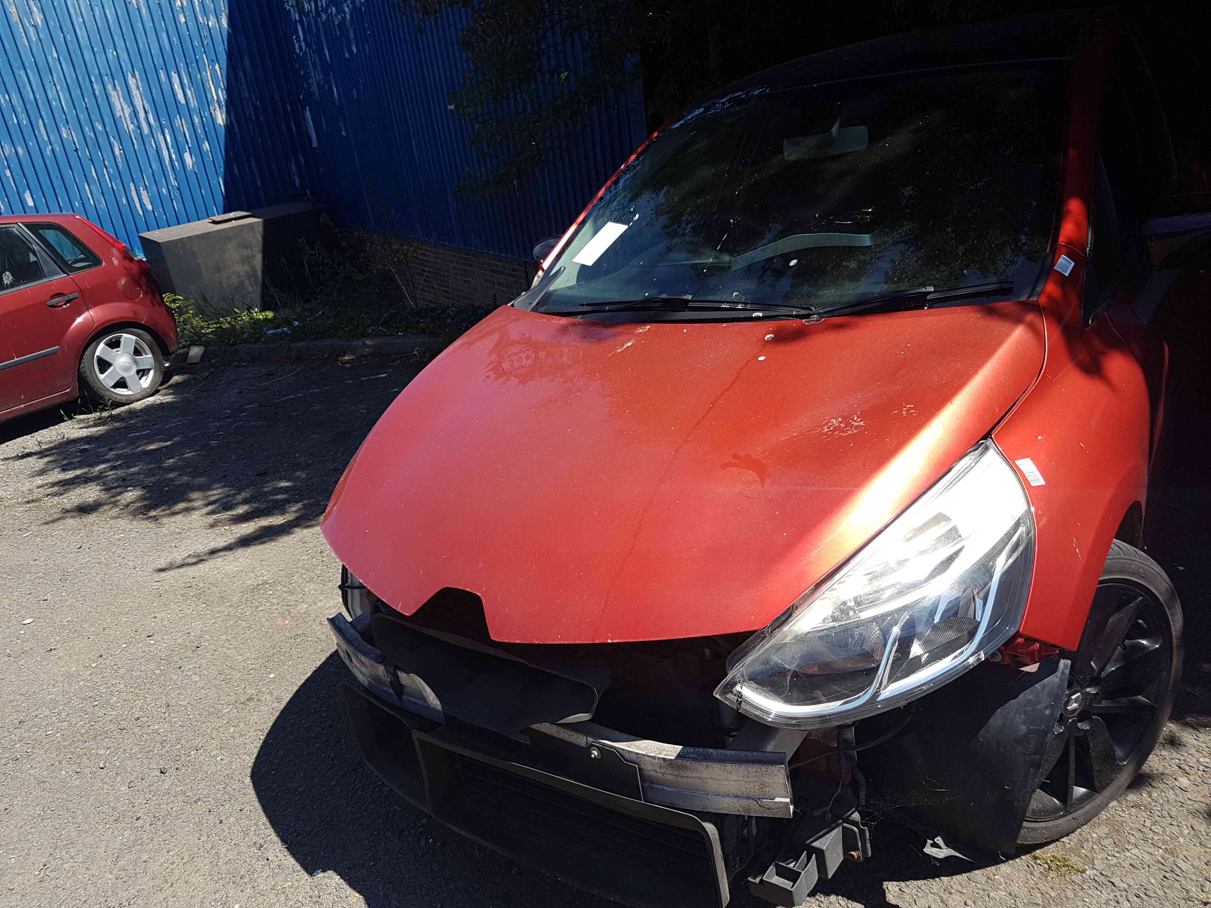 Renault Clio MK4 2013-2019 Front Bonnet RED Tennp Some Damage