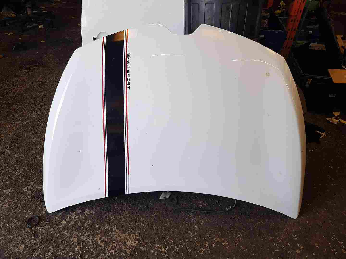 Thumb 2 Renault Clio MK4 2013-2019 Front Bonnet ov369 white 