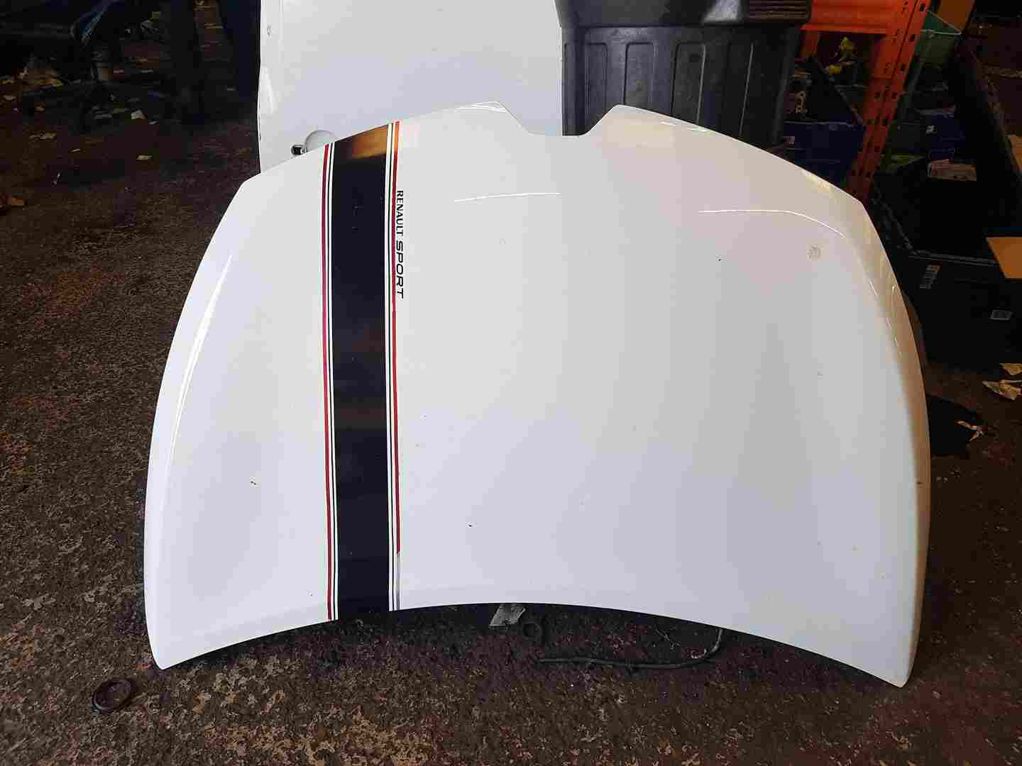 Thumb 3 Renault Clio MK4 2013-2019 Front Bonnet ov369 white 