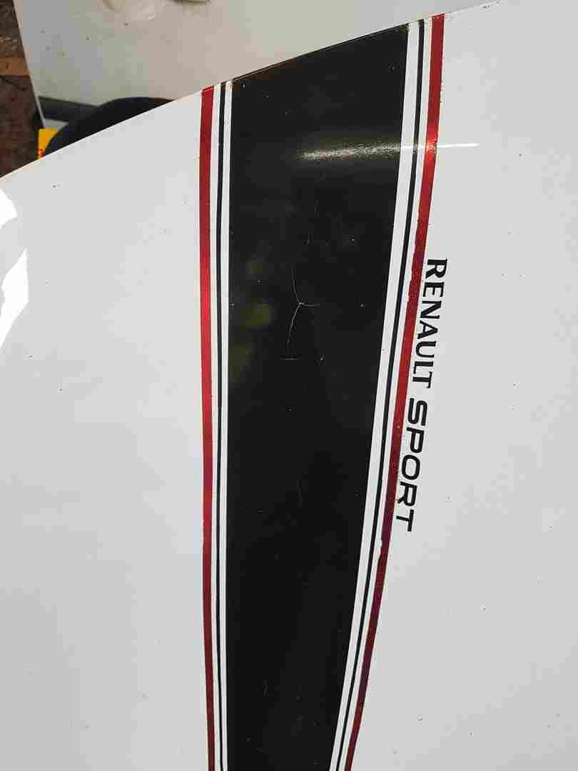 Thumb 6 Renault Clio MK4 2013-2019 Front Bonnet ov369 white 