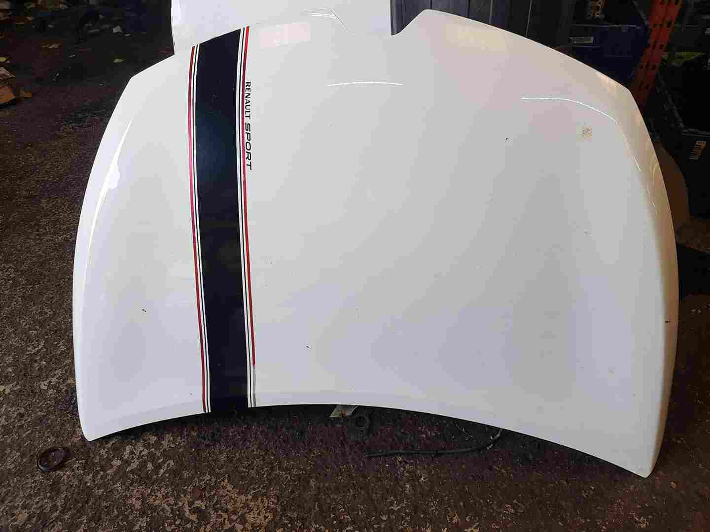 Thumb 7 Renault Clio MK4 2013-2019 Front Bonnet ov369 white 
