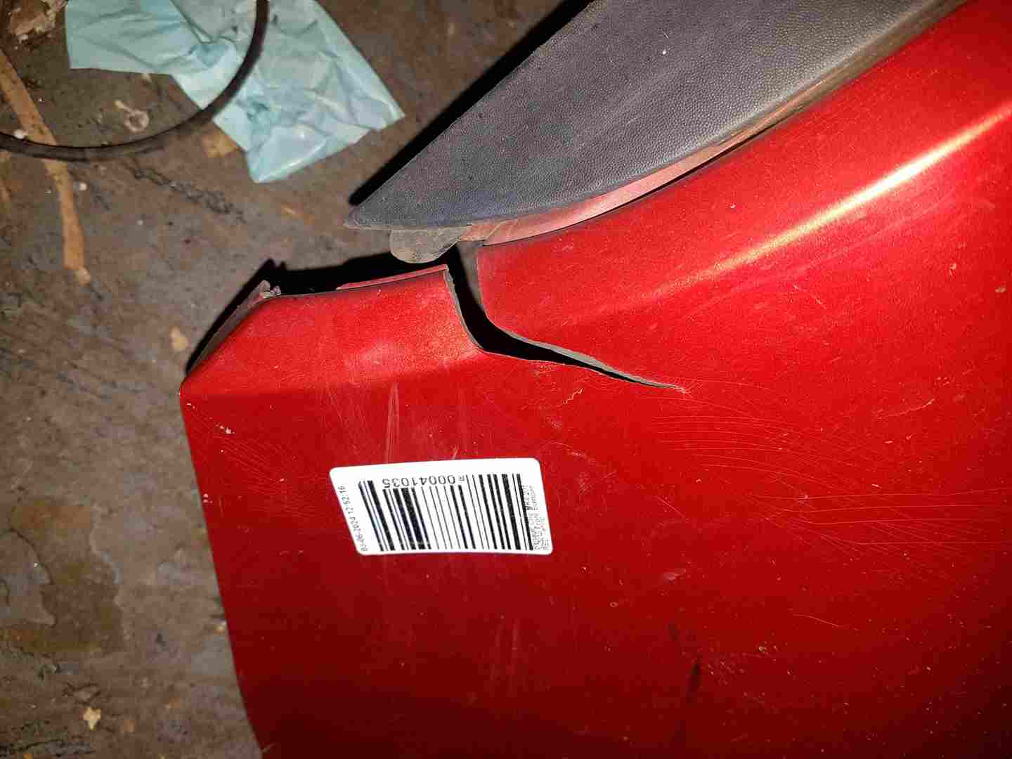 Thumb 3 Renault Clio MK4 2013-2019 Front Bumper RED Tennp
