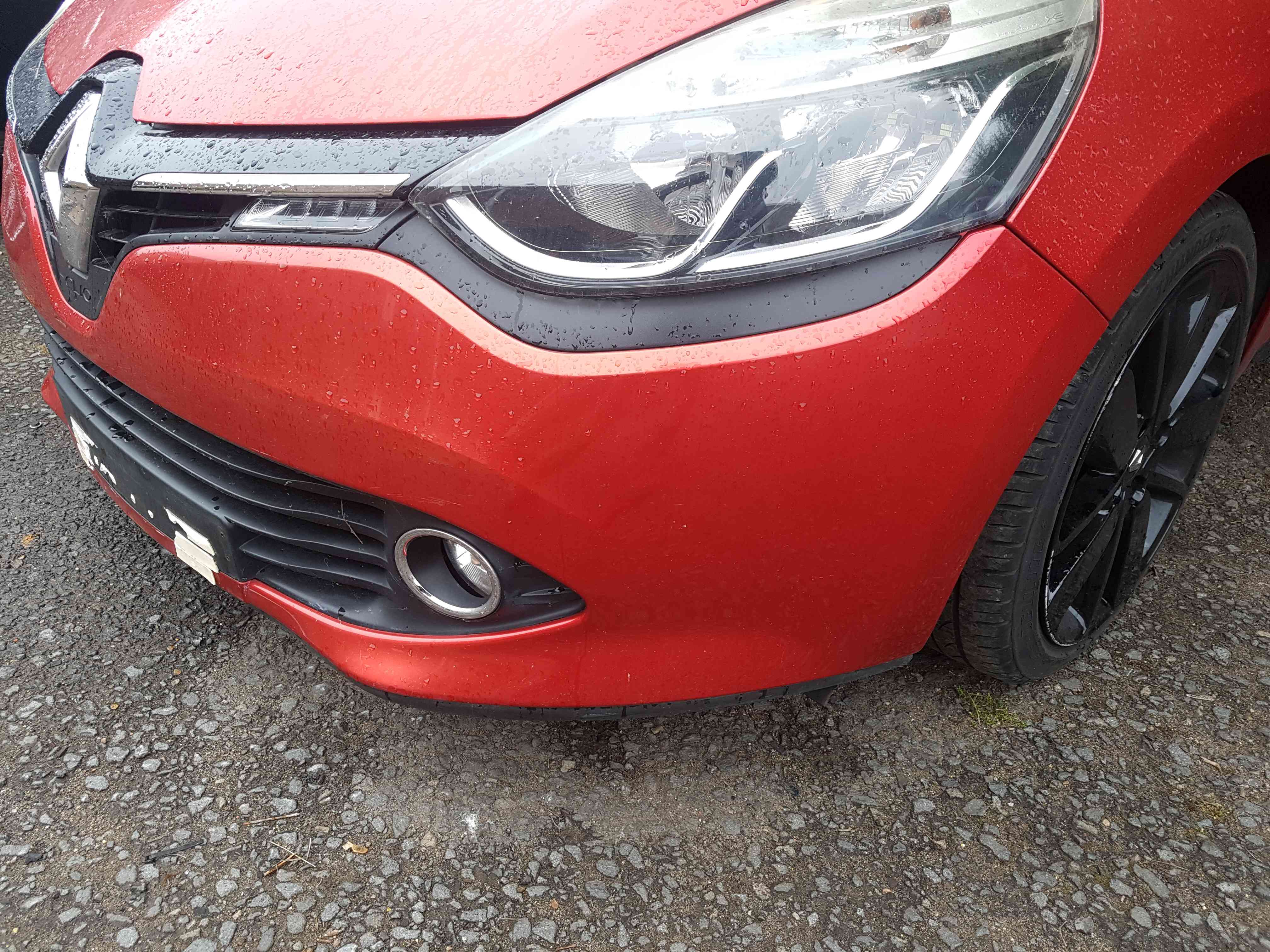 Thumb 3 Renault Clio MK4 2013-2019 Front Bumper RED Tennp