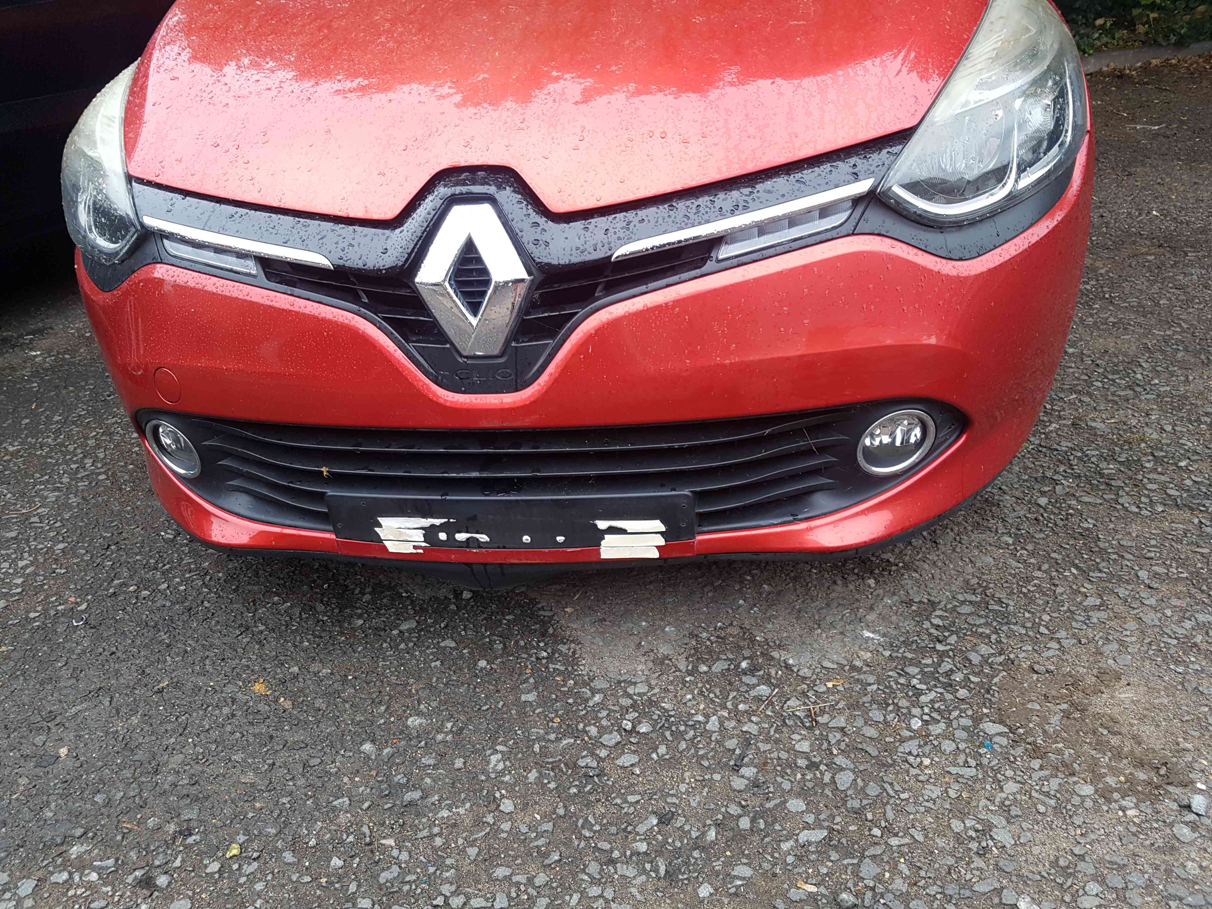 Thumb 7 Renault Clio MK4 2013-2019 Front Bumper RED Tennp