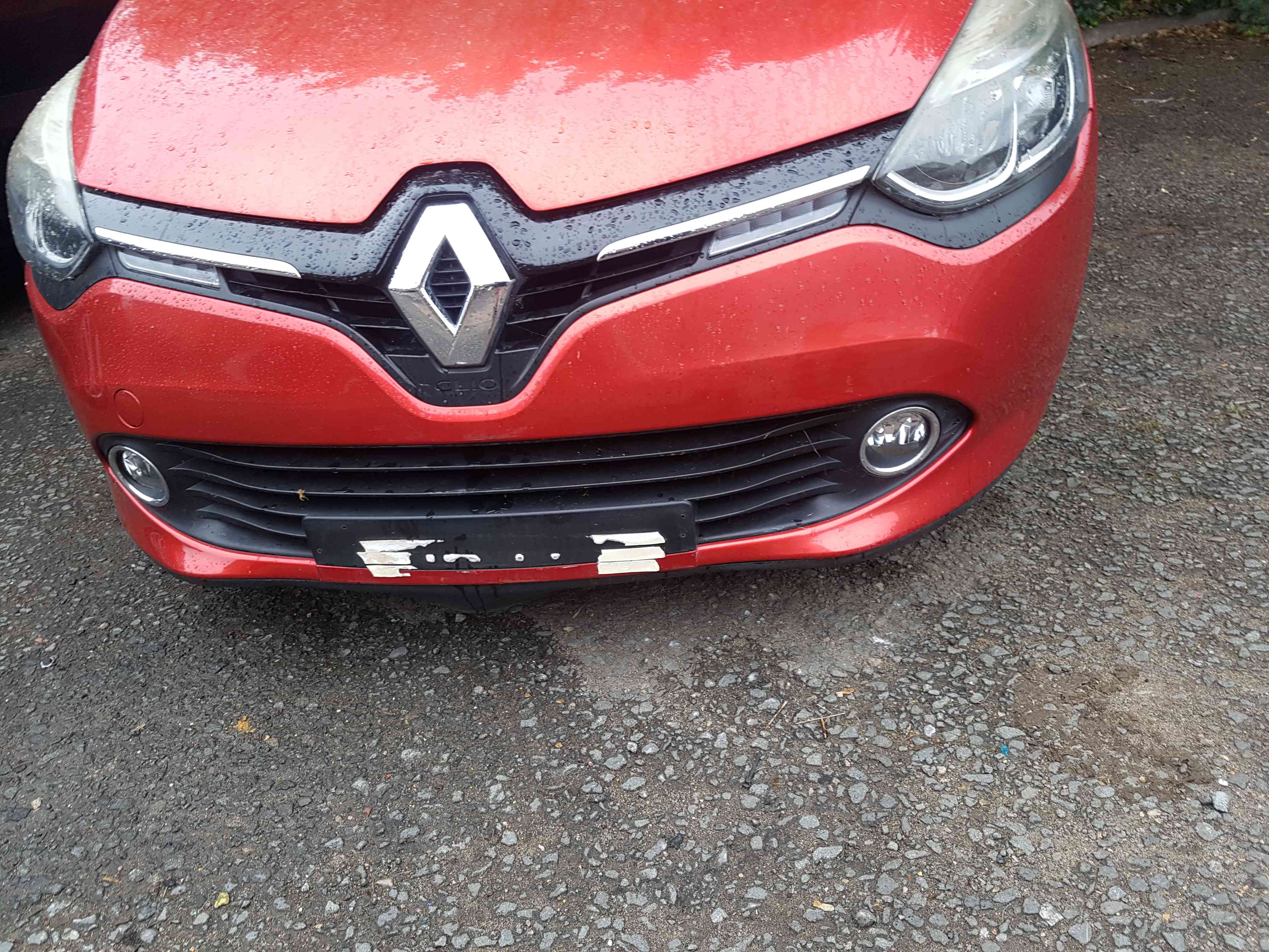 Thumb 8 Renault Clio MK4 2013-2019 Front Bumper RED Tennp