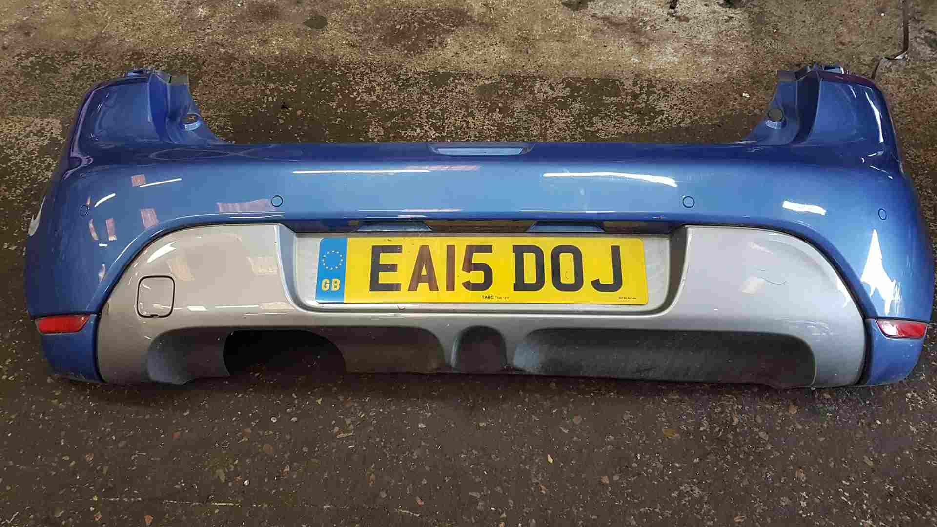 Thumb 10 Renault Clio MK4 2013-2019 Gt Line Rear Bumper + Defuser Blue Ternt + Sensors