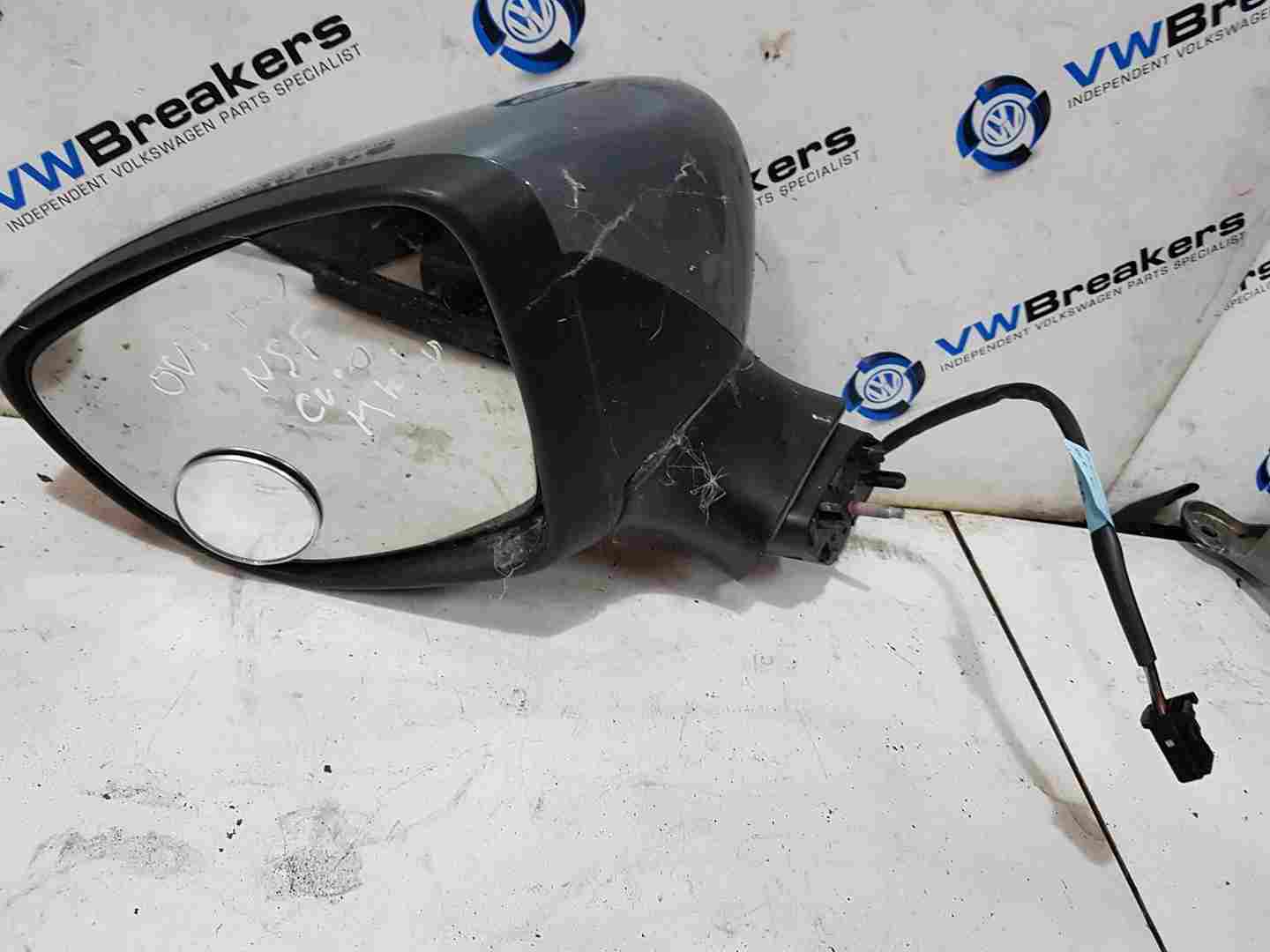 Thumb 3 Renault Clio MK4 2013-2019 Ns NSF Wing Mirror Ovkpw Grey Urban