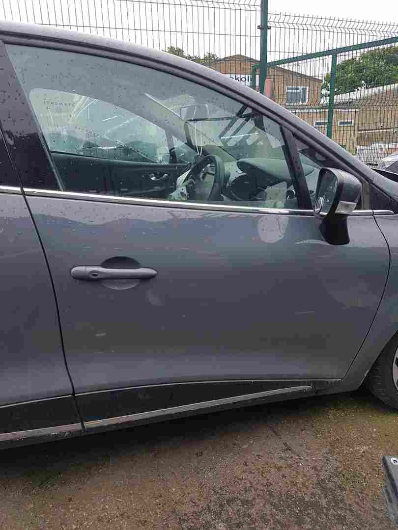 Renault Clio MK4 2013-2019 OSR Door Driver Rear Ovkpw Grey Urban