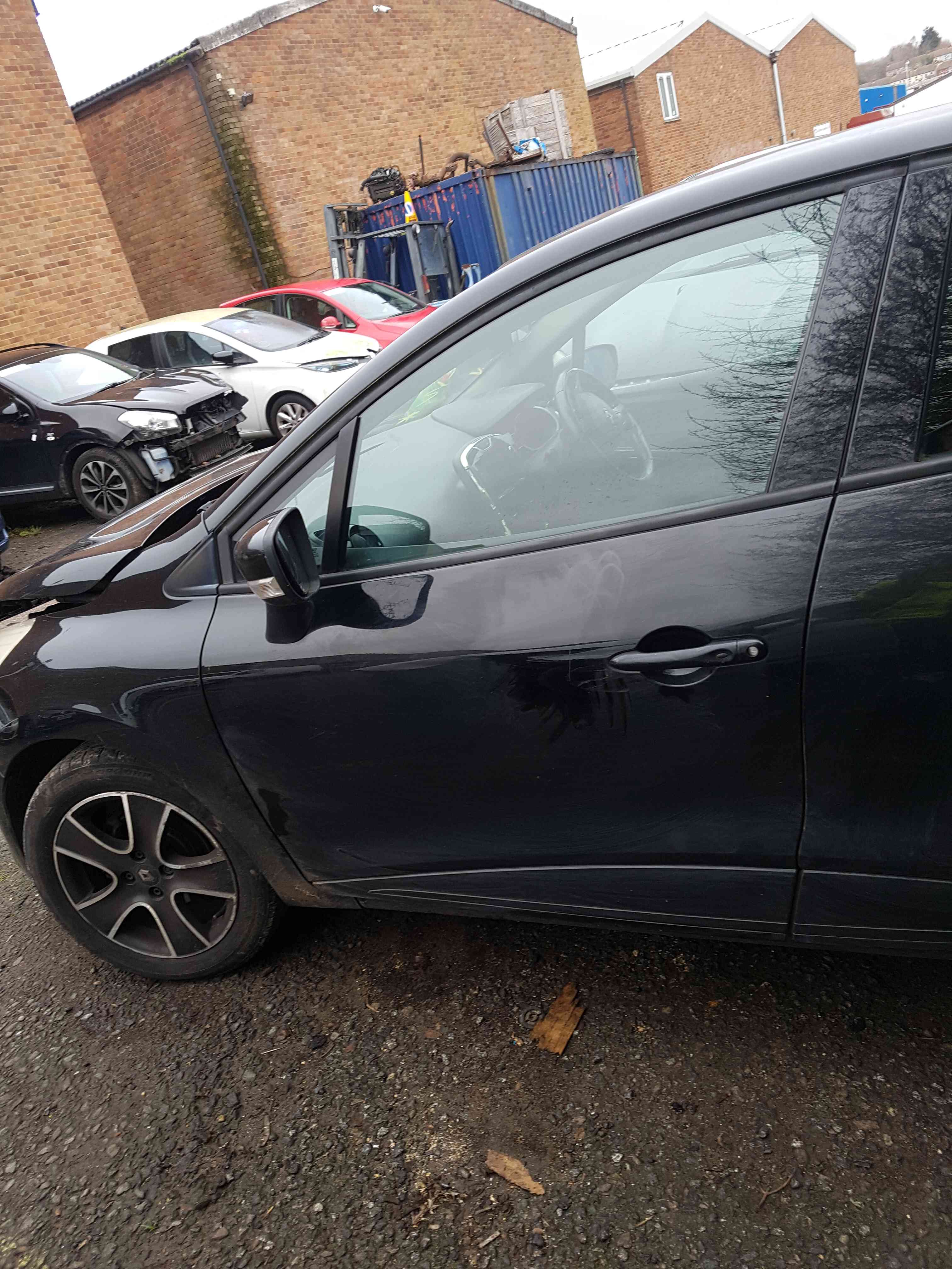 Thumb 5 Renault Clio MK4 2013-2019 Passenger NSF Front Door Black Tegne Black Trim