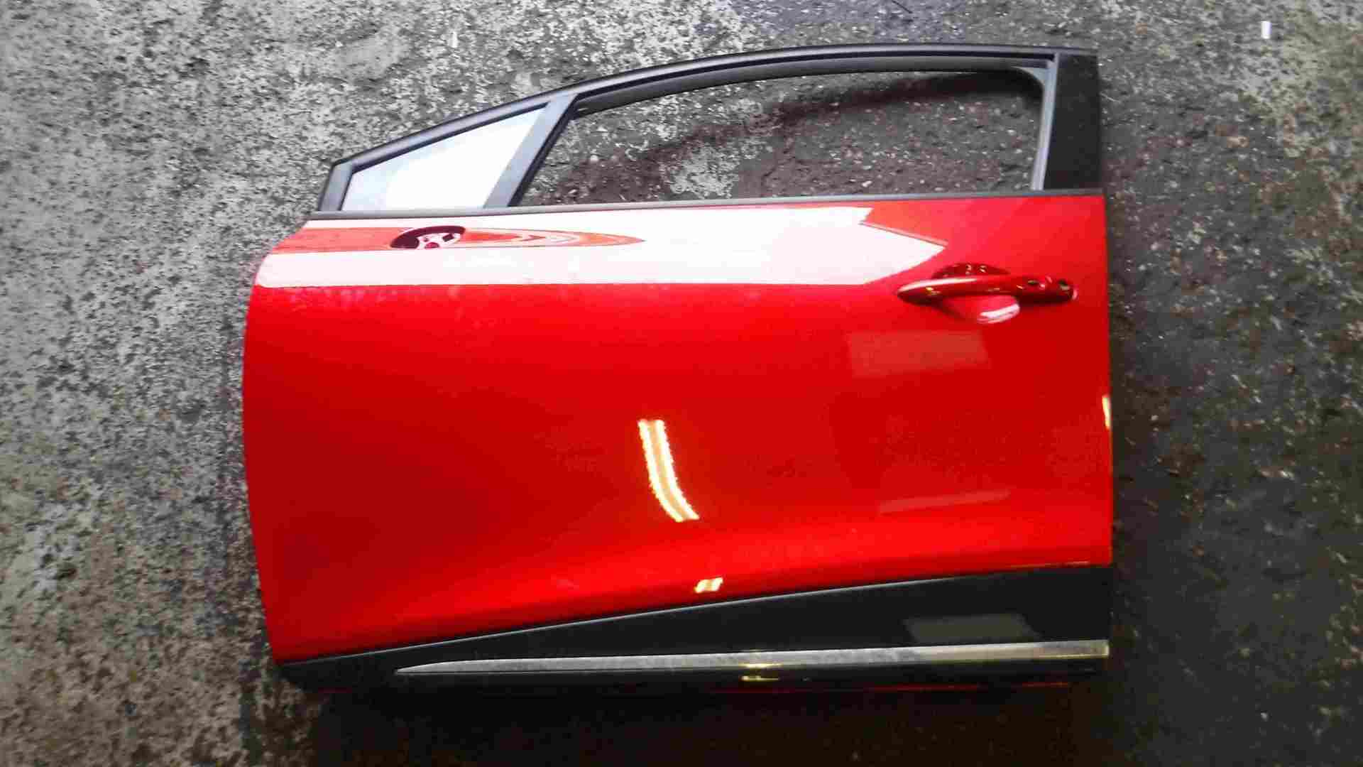Renault Clio MK4 2013-2019 Passenger NSF Front Door RED Tennp 1