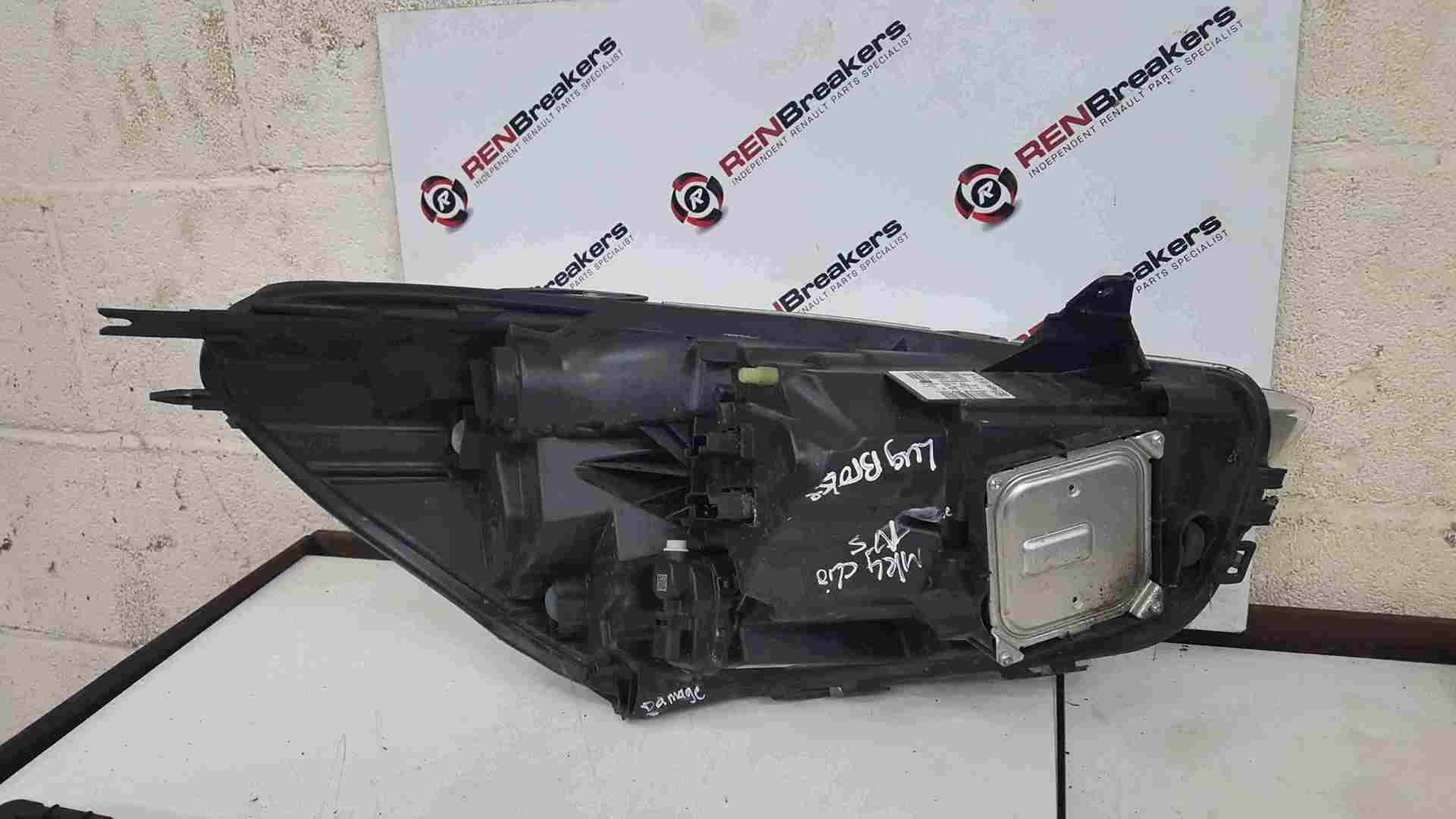 Thumb 4 Renault Clio MK4 2013-2019 Passenger NSF Front Headlight Spares 260607875R