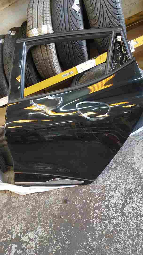 Thumb 4 Renault Clio MK4 2013-2019 Passenger NSR Rear Door Black Tegne Damaged