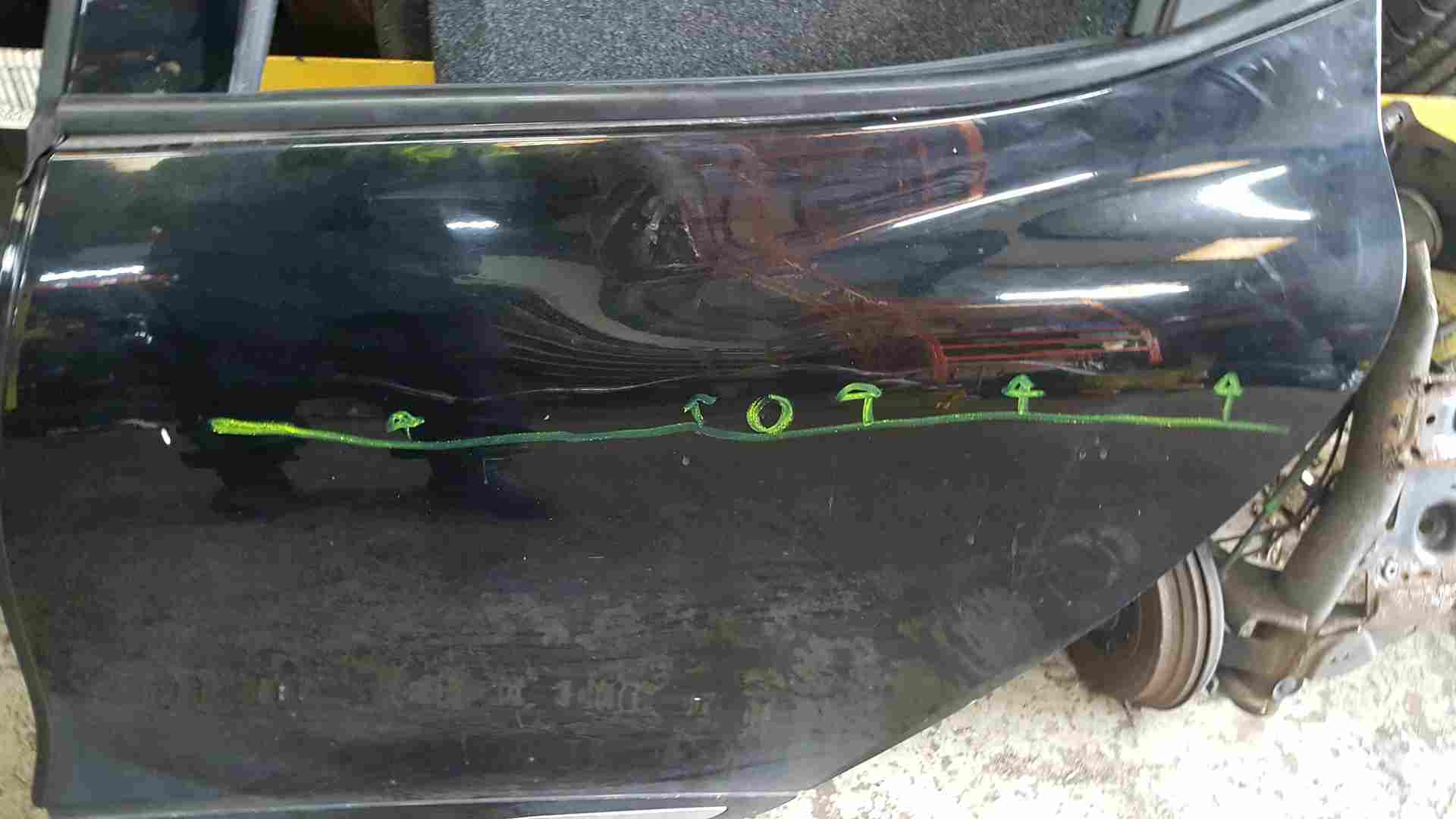 Thumb 3 Renault Clio MK4 2013-2019 Passenger NSR Rear Door Black Tegne Keyed