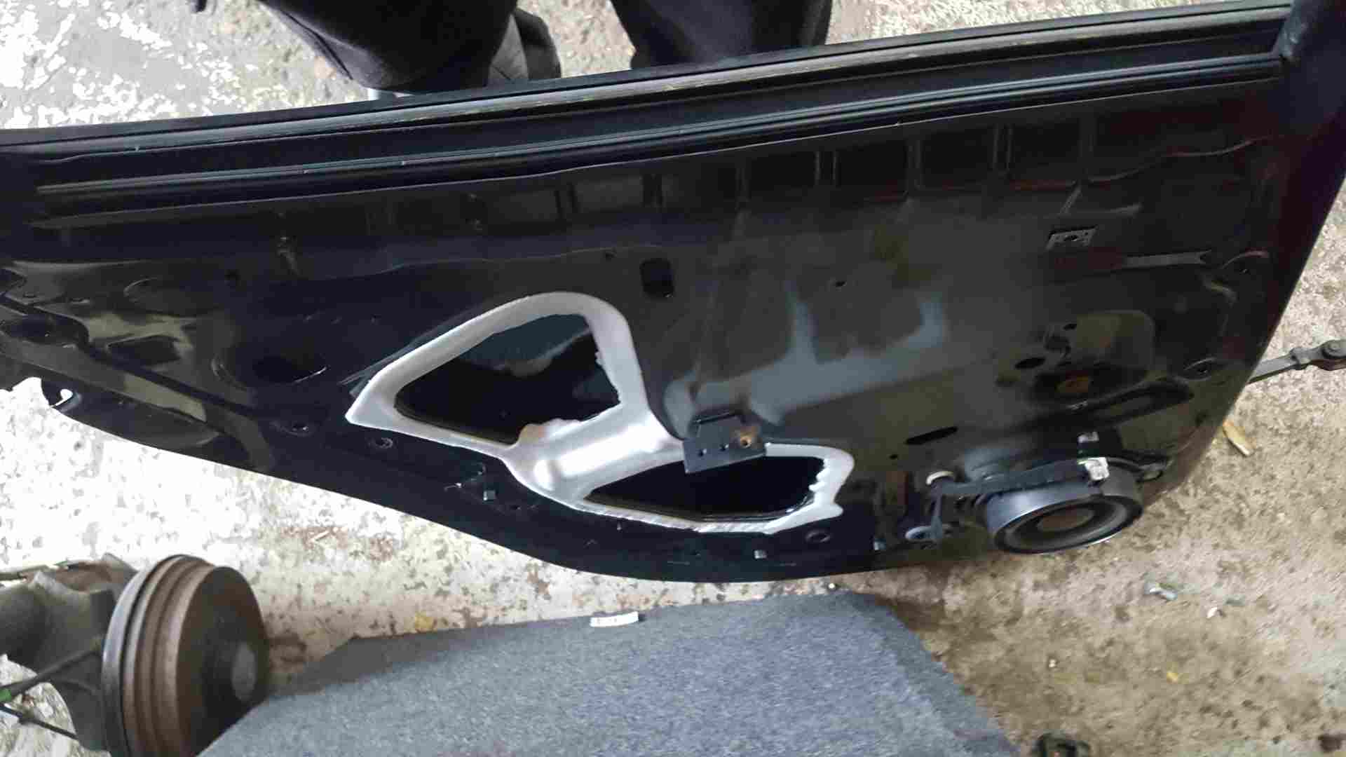 Thumb 5 Renault Clio MK4 2013-2019 Passenger NSR Rear Door Black Tegne Keyed