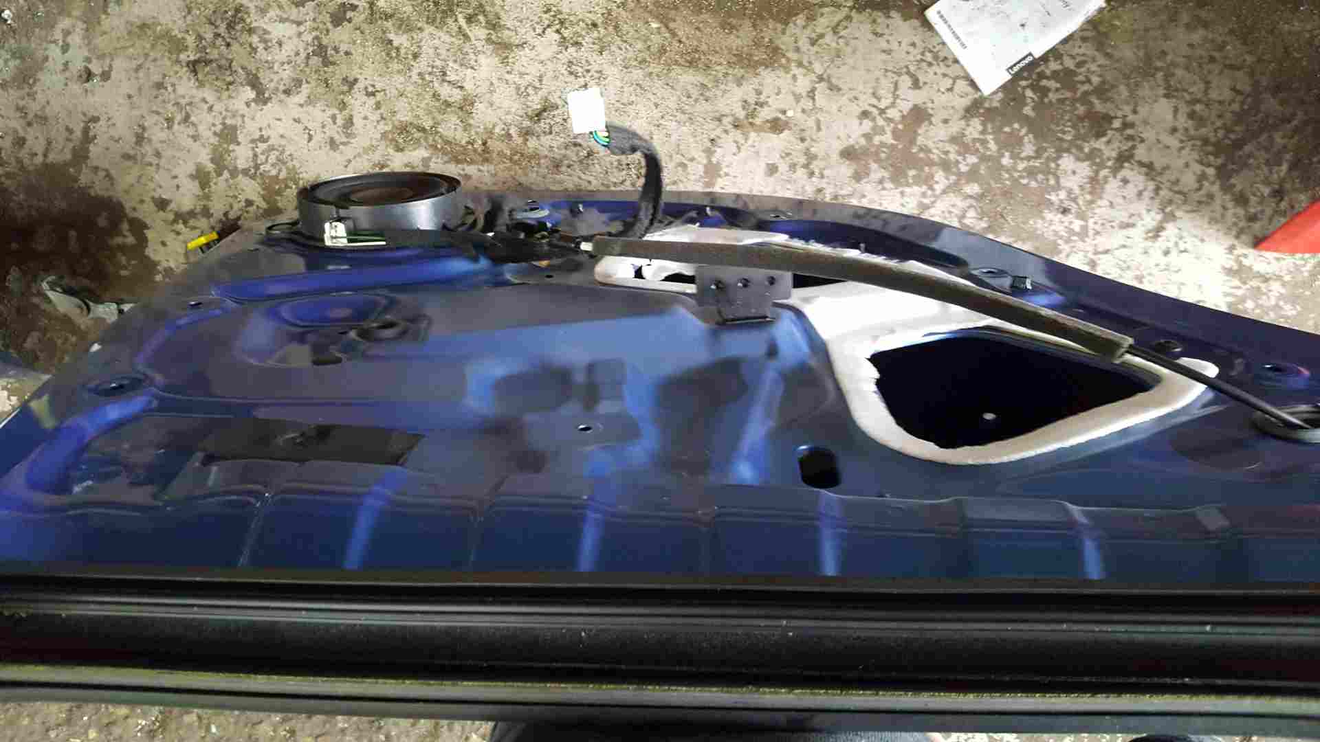 Thumb 3 Renault Clio MK4 2013-2019 Passenger NSR Rear Door Blue Ternt