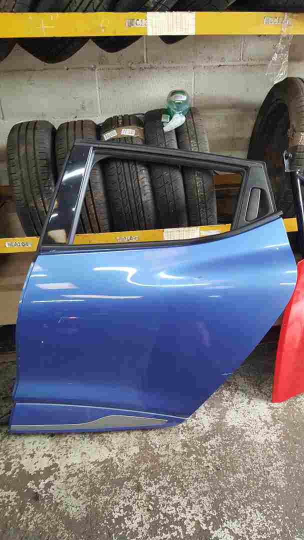 Renault Clio MK4 2013-2019 Passenger NSR Rear Door Blue Ternt