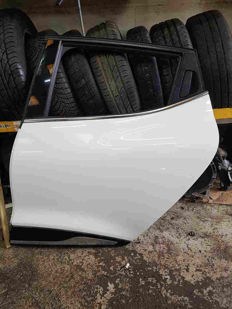Renault Clio MK4 2013-2019 Passenger NSR Rear Door White Ov369