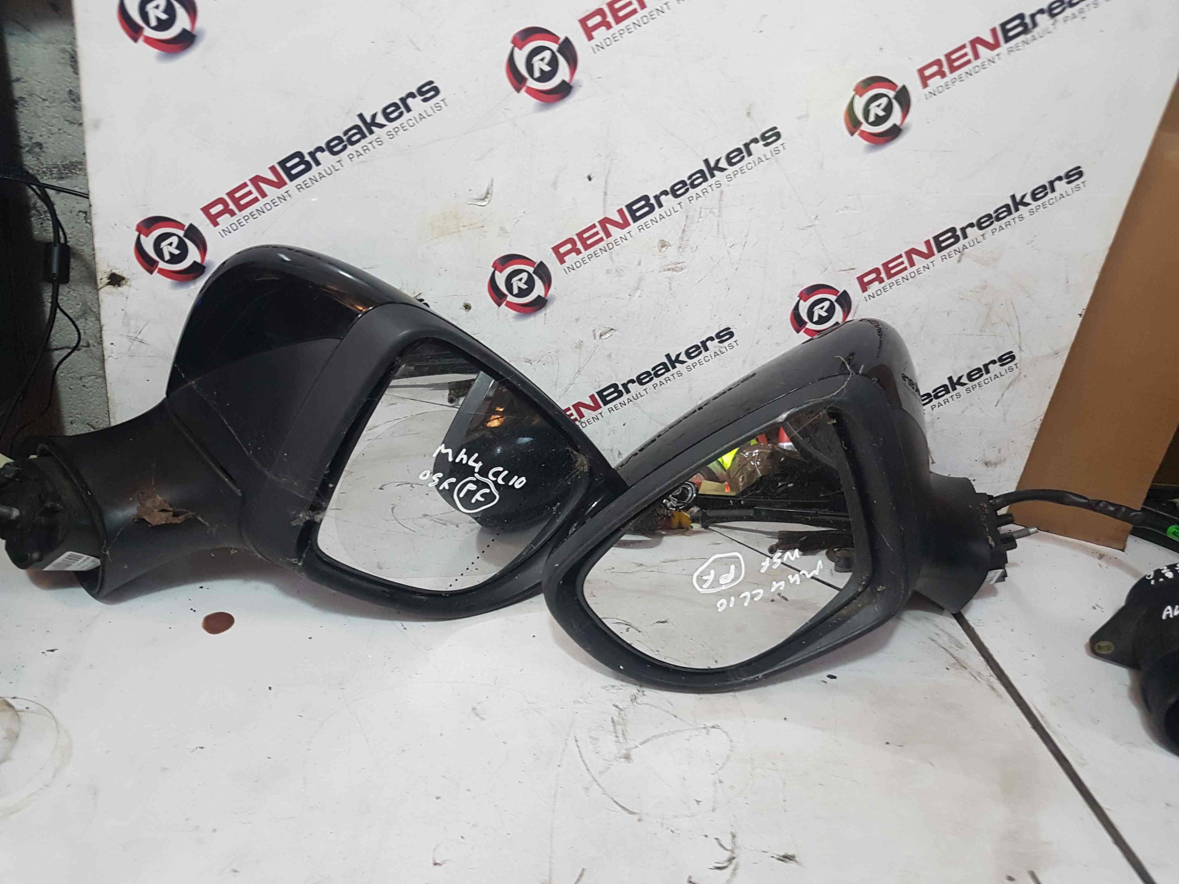 Thumb 5 Renault Clio MK4 2013-2019 Passenger Ns Os Wing Mirror Black Repeaters Folding 
