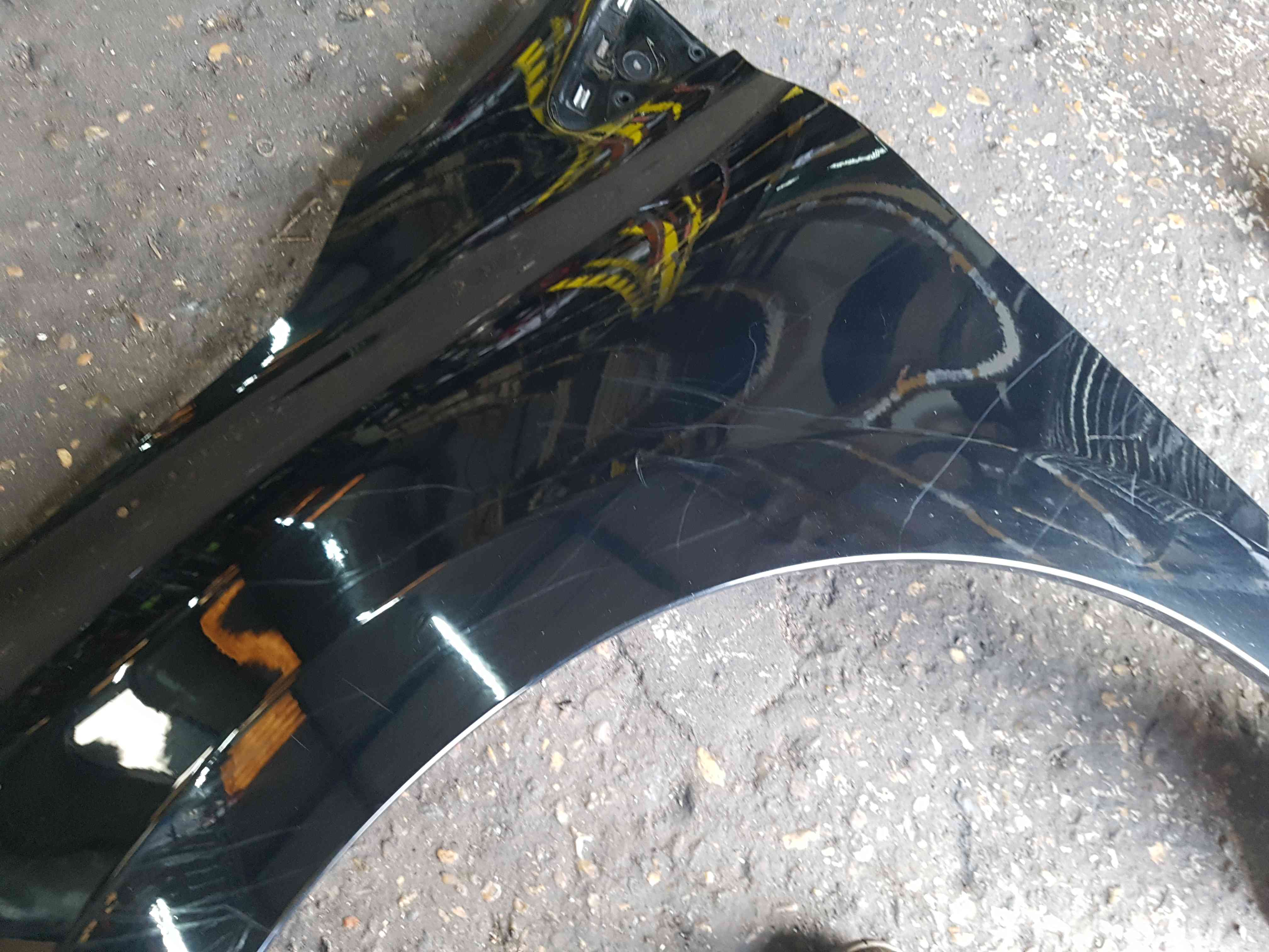 Thumb 2 Renault Clio MK4 2013-2019 Passenger Ns Wing Black Tegne