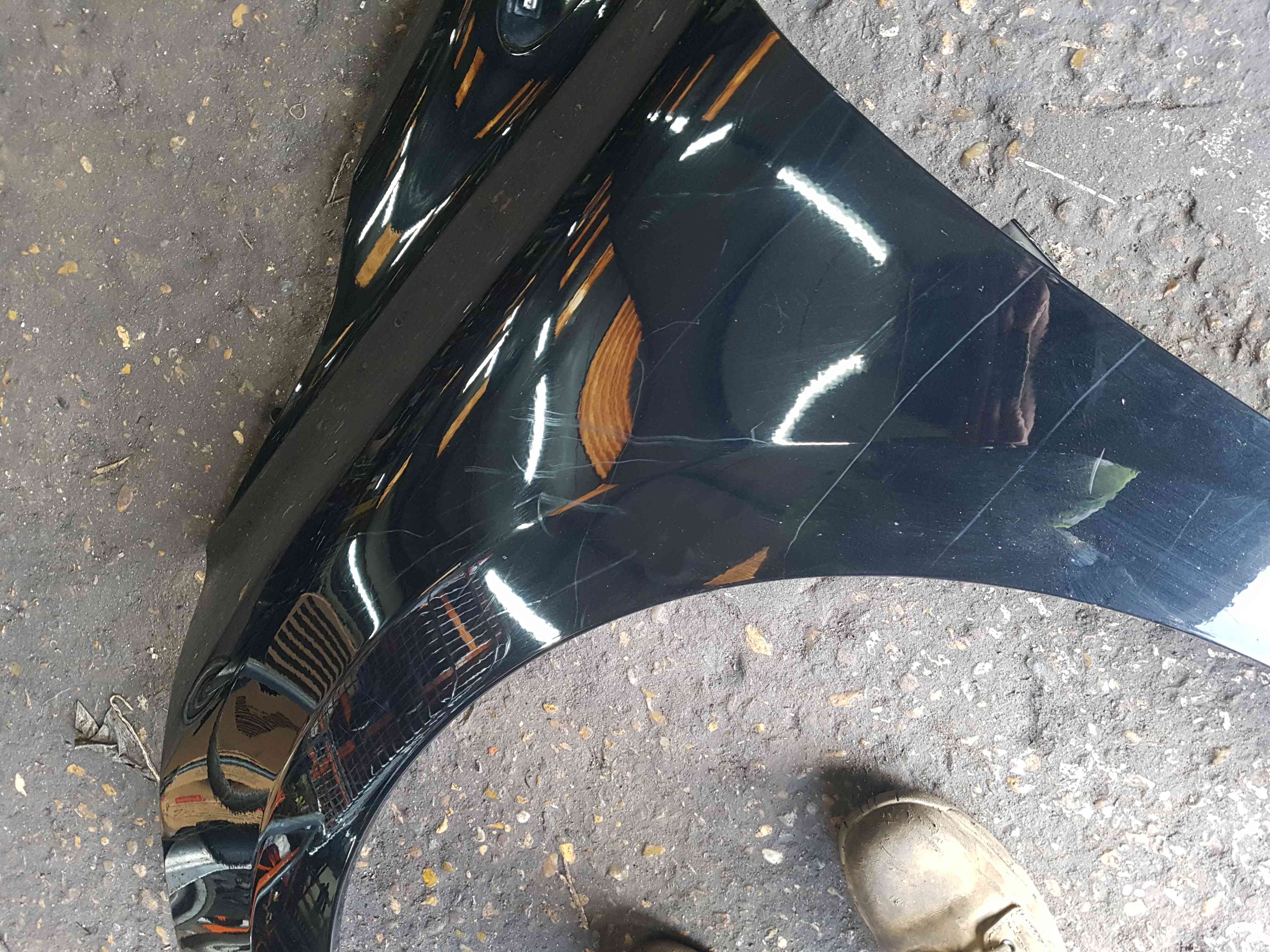 Thumb 4 Renault Clio MK4 2013-2019 Passenger Ns Wing Black Tegne