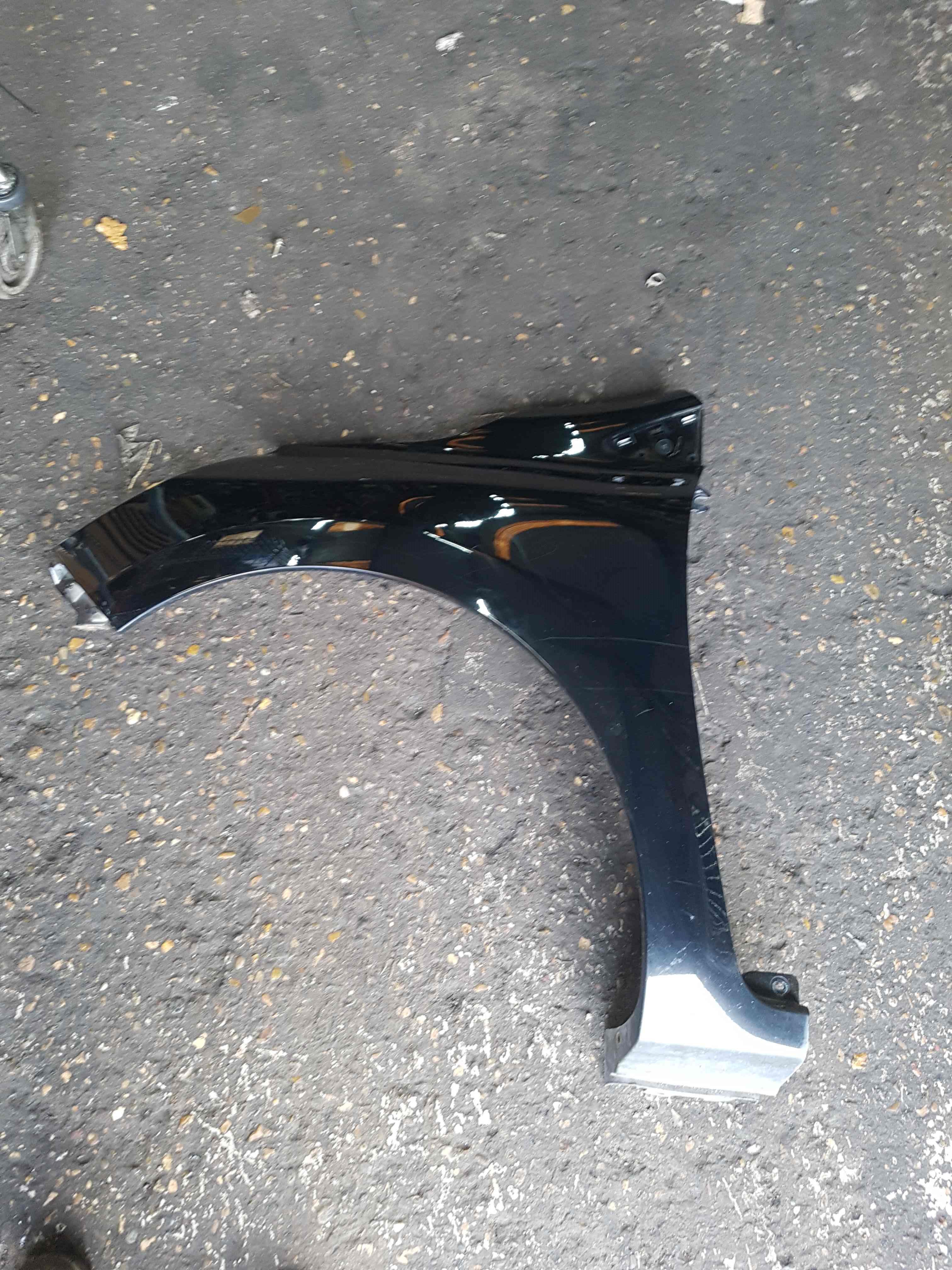 Renault Clio MK4 2013-2019 Passenger Ns Wing Black Tegne