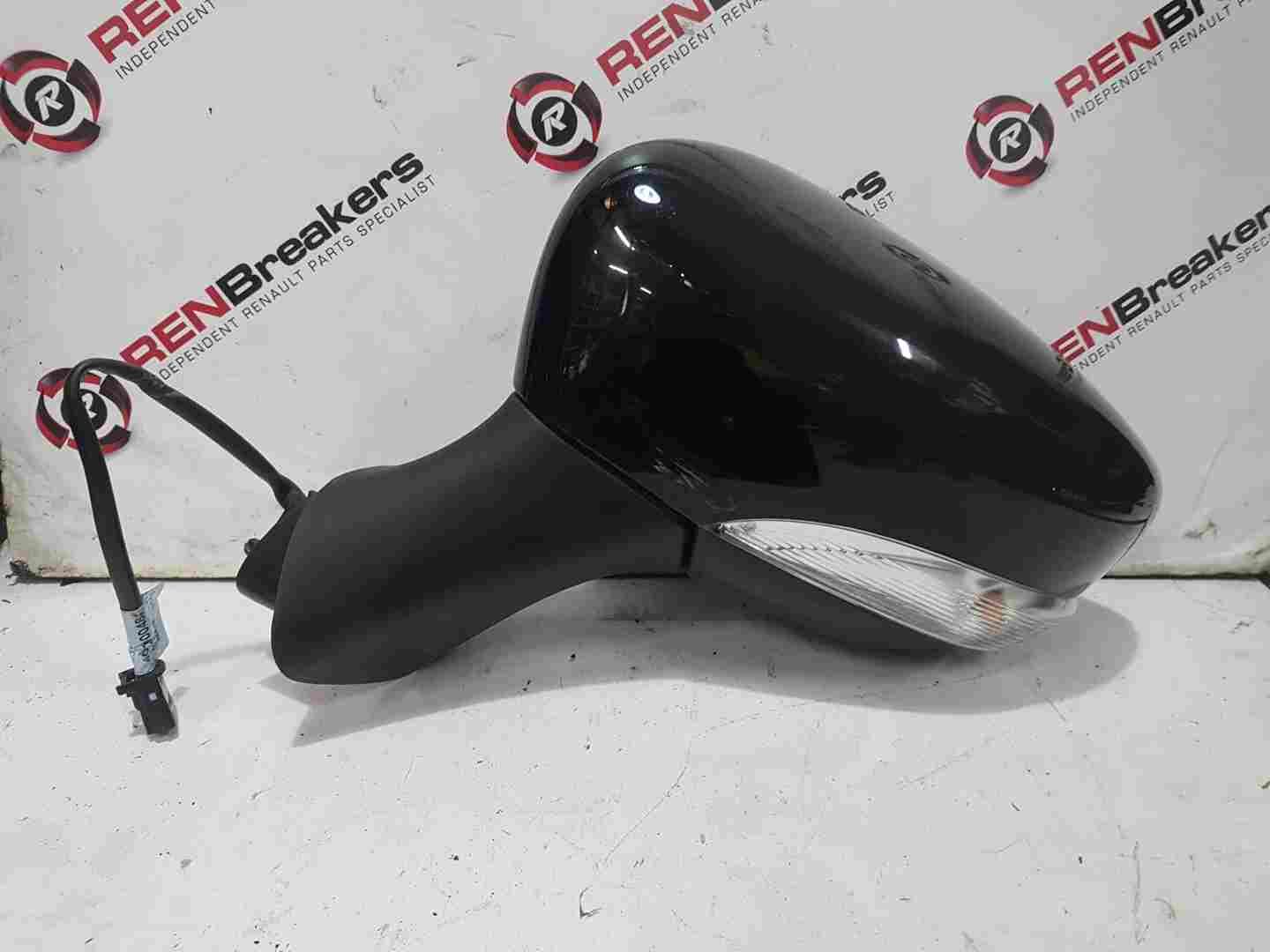 Thumb 2 Renault Clio MK4 2013-2019 Passenger Ns Wing Mirror Black 