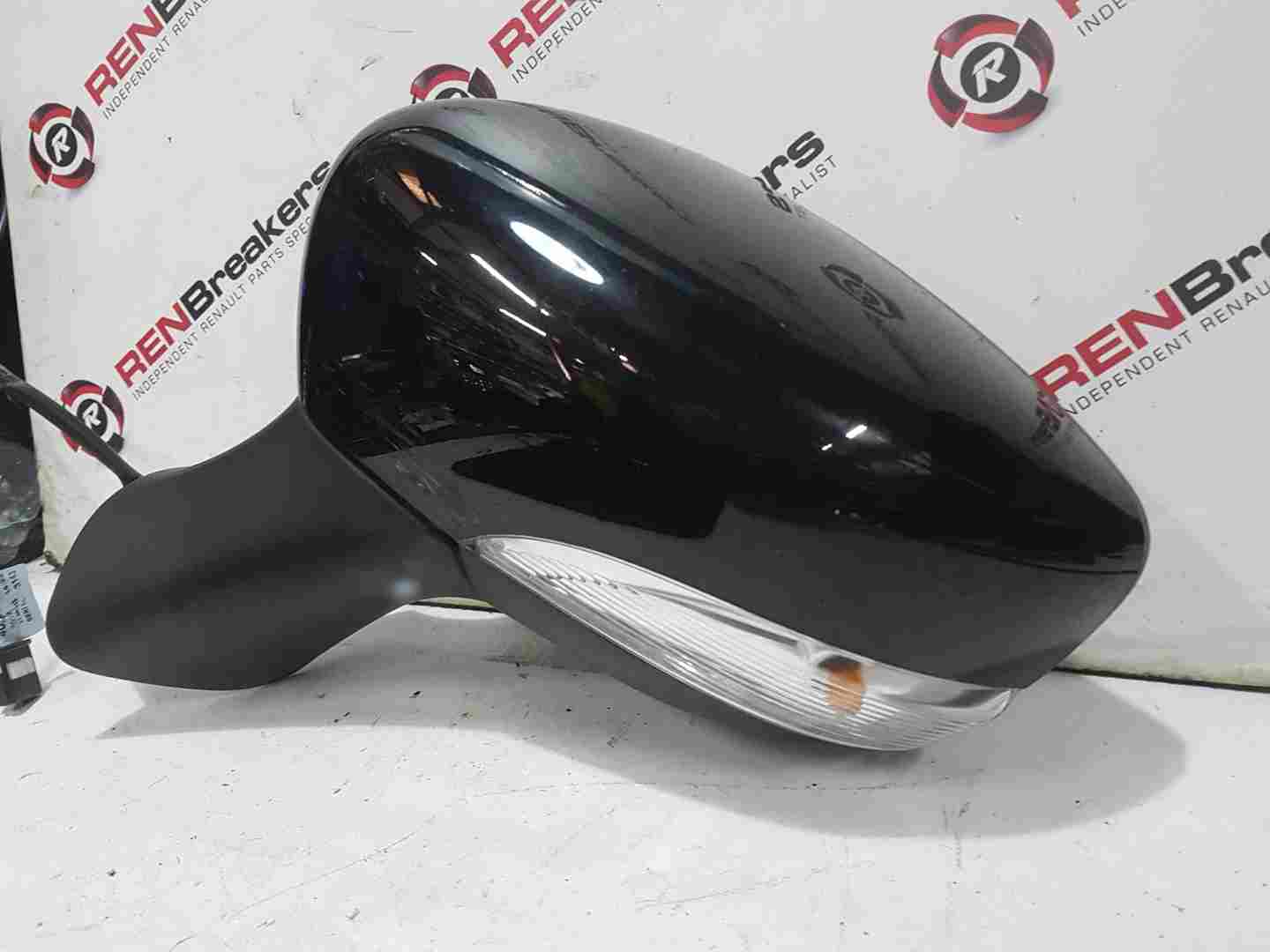 Thumb 4 Renault Clio MK4 2013-2019 Passenger Ns Wing Mirror Black 