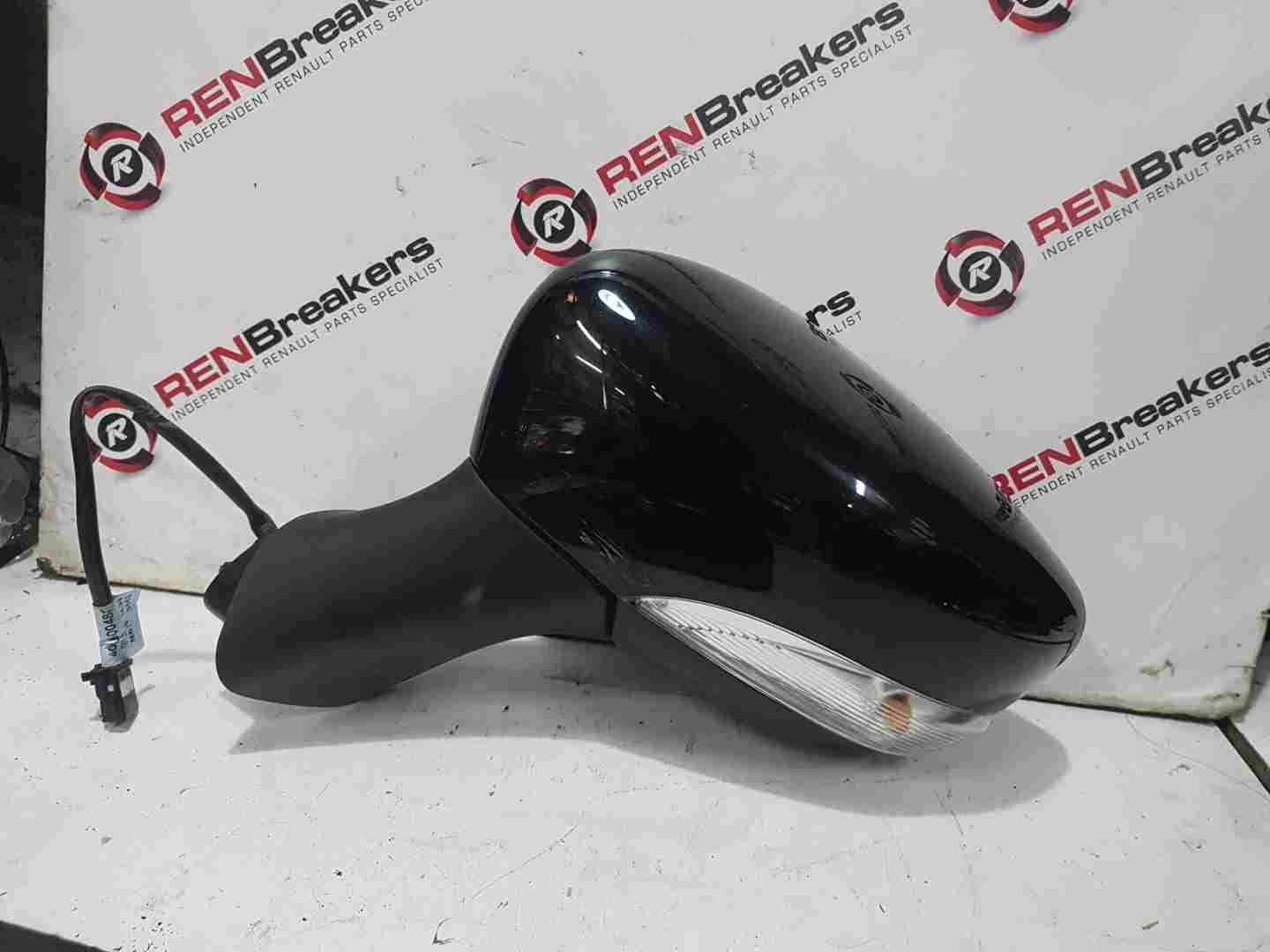 Thumb 6 Renault Clio MK4 2013-2019 Passenger Ns Wing Mirror Black 