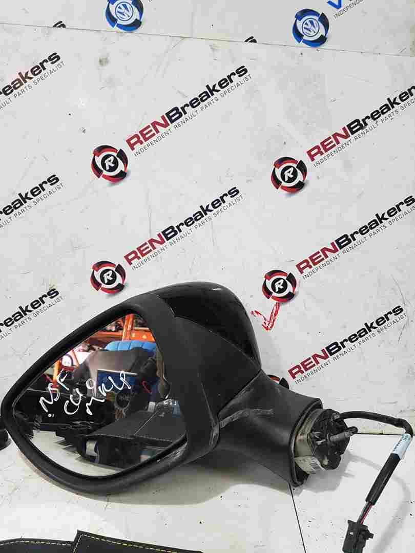 Thumb 3 Renault Clio MK4 2013-2019 Passenger Ns Wing Mirror Black Tegne