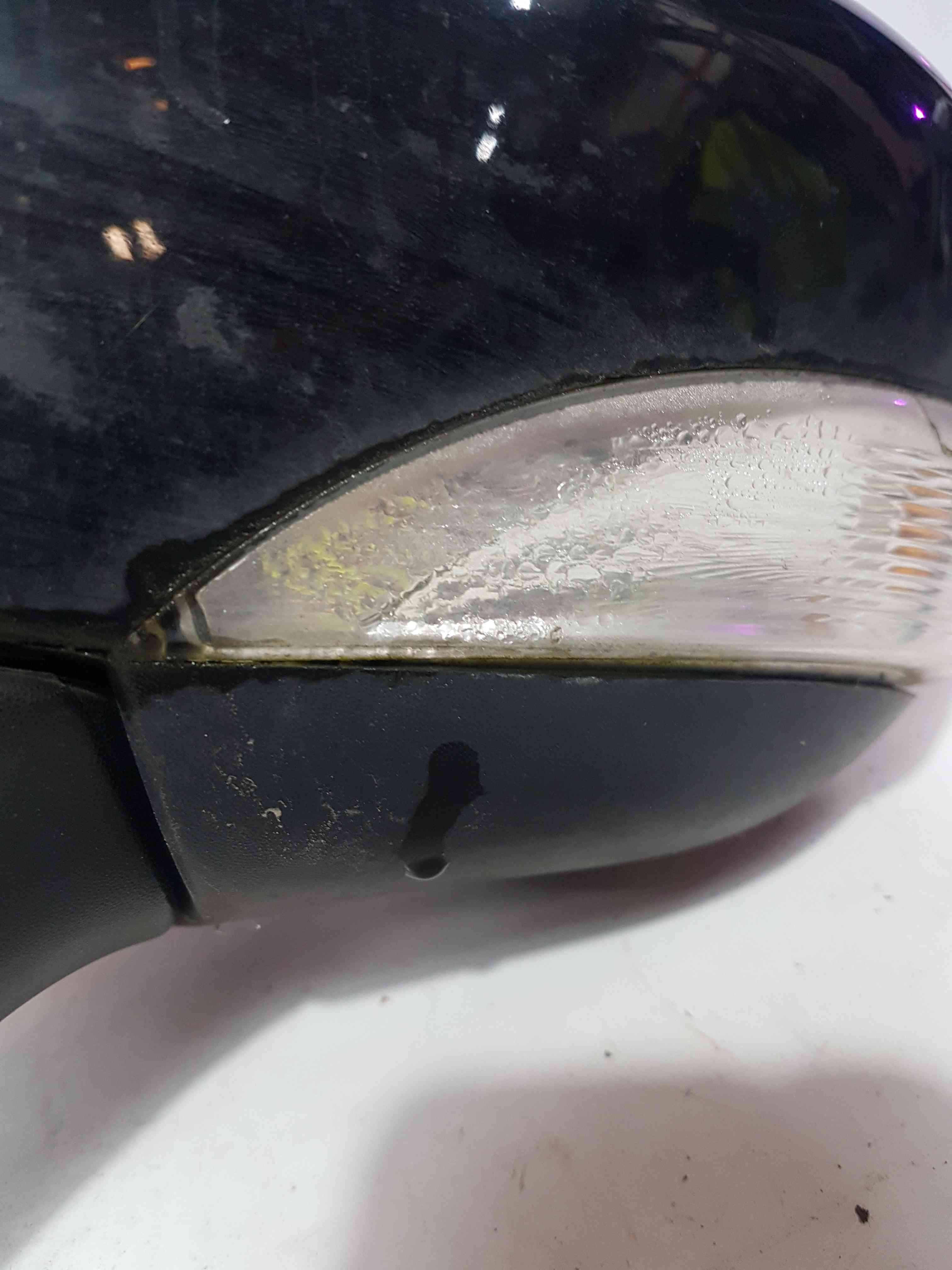 Thumb 6 Renault Clio MK4 2013-2019 Passenger Ns Wing Mirror Black Tegne Cracked Glass