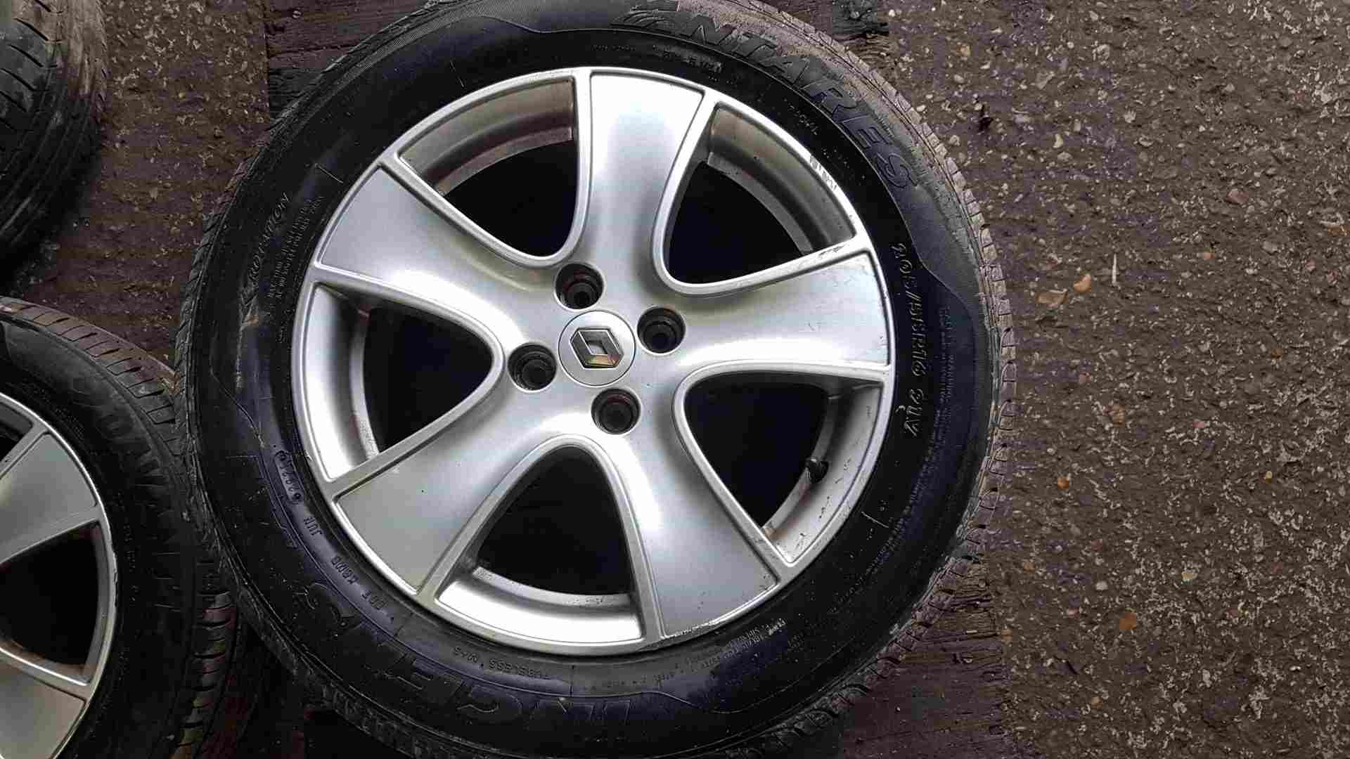 Renault Clio MK4 2013-2019 Passion Alloy Wheel   Tyre 205 55 16 6Mm 4/5