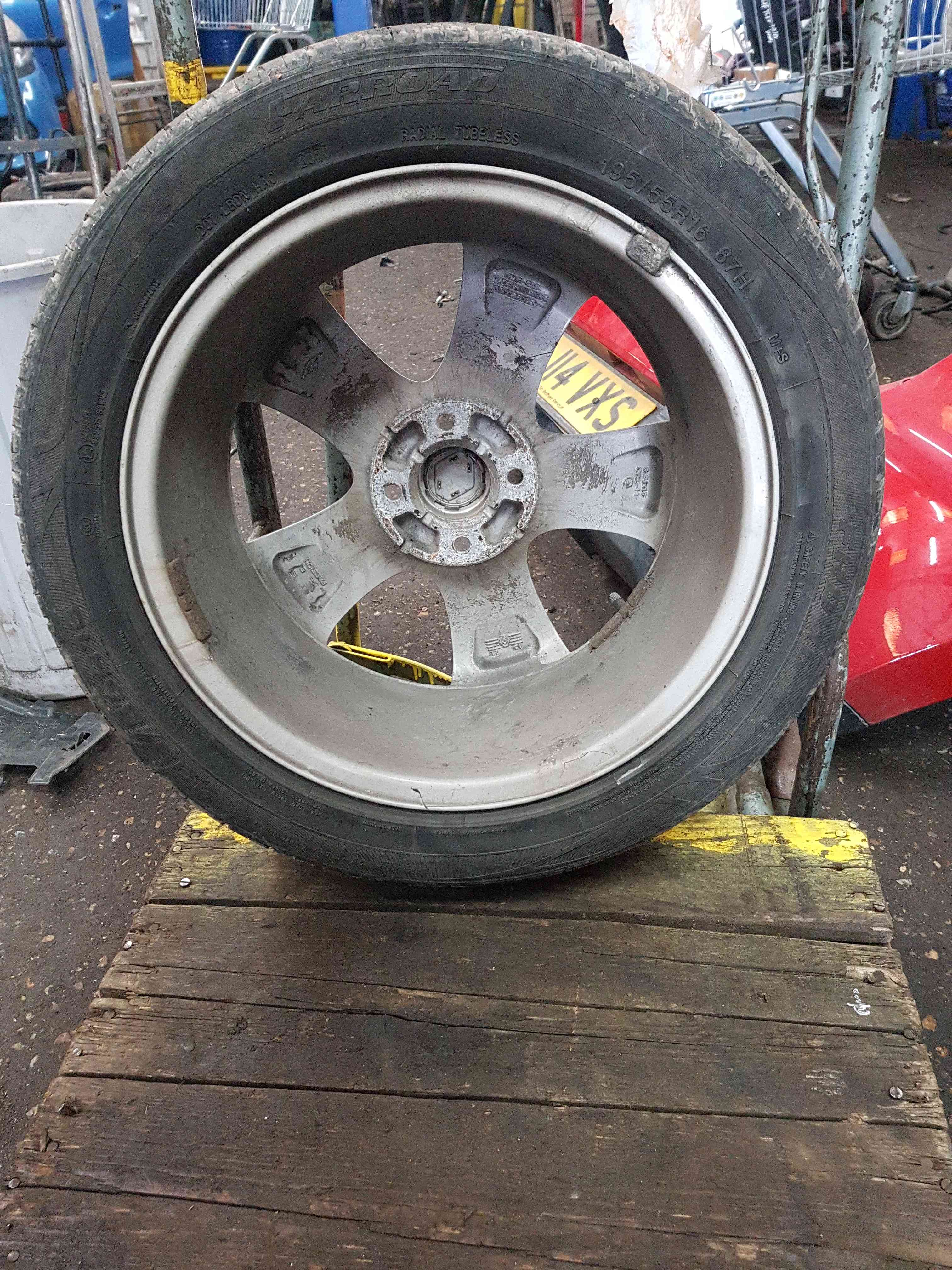 Thumb 8 Renault Clio MK4 2013-2019 Passion Alloy Wheel 16Inch 3/5 103006502R