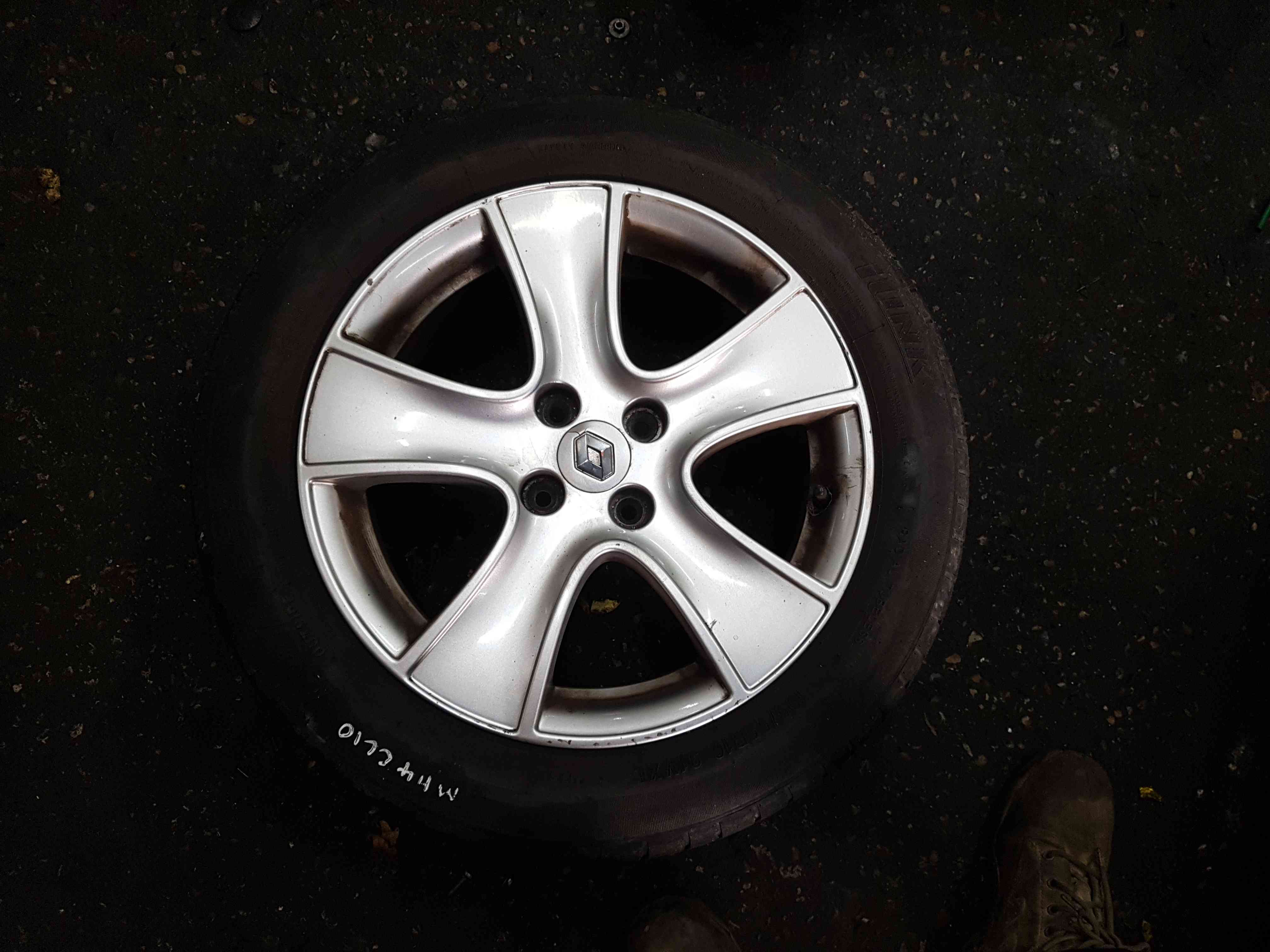 Renault Clio MK4 2013-2019 Passion Alloy Wheel 16Inch 403006502R 4/5