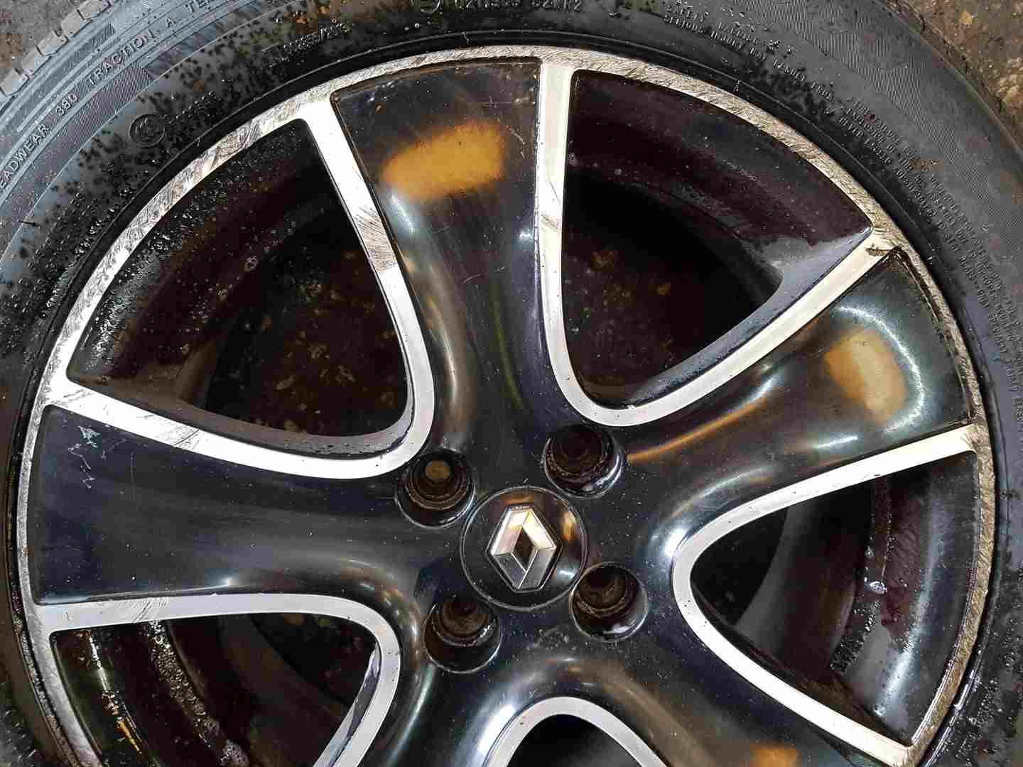 Thumb 4 Renault Clio MK4 2013-2019 Passion Alloy Wheel Chrome Black + Tyre 195 55 16 6Mm