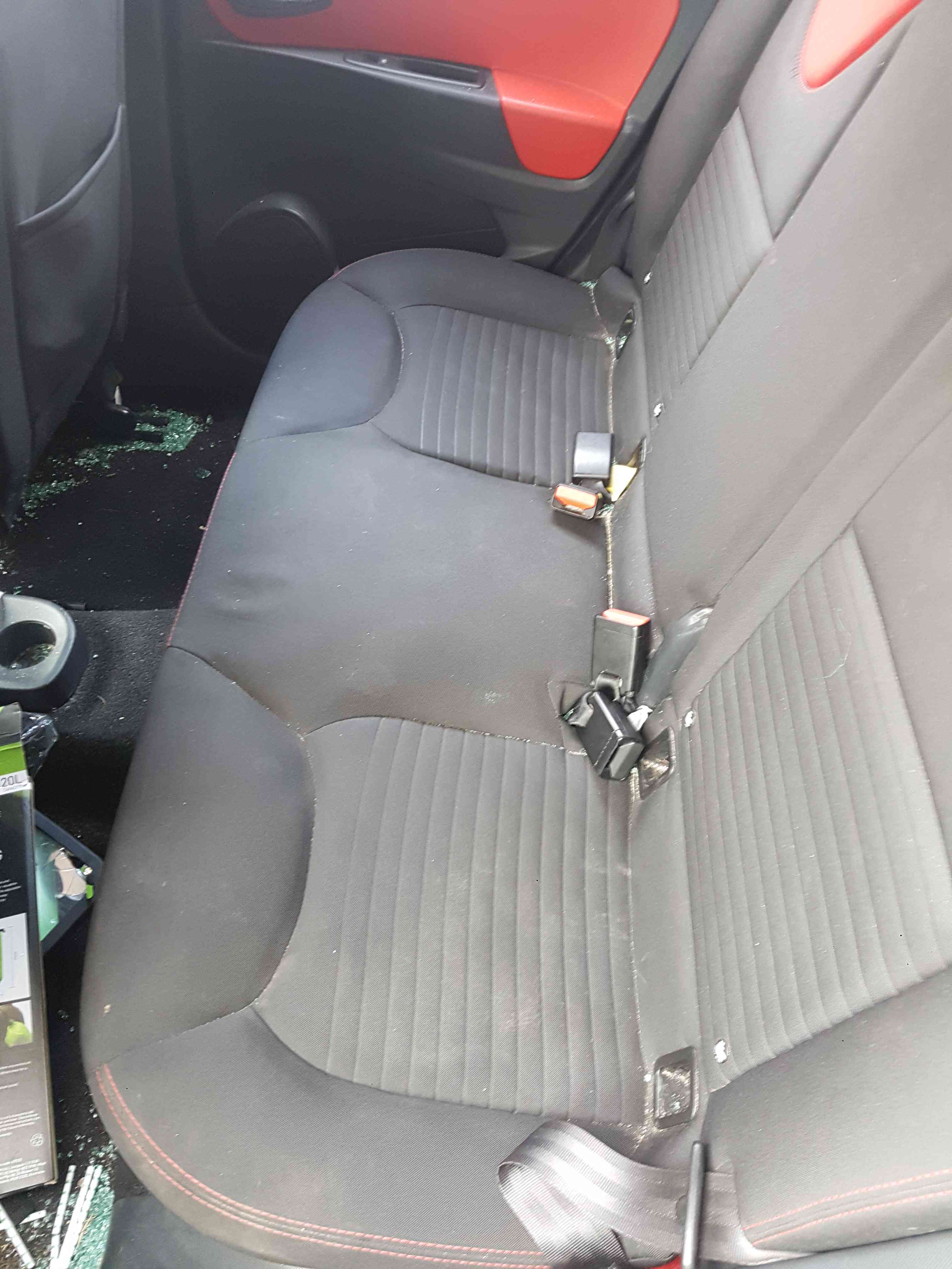 Thumb 2 Renault Clio MK4 2013-2019 Rear Bench Seats Chairs RED