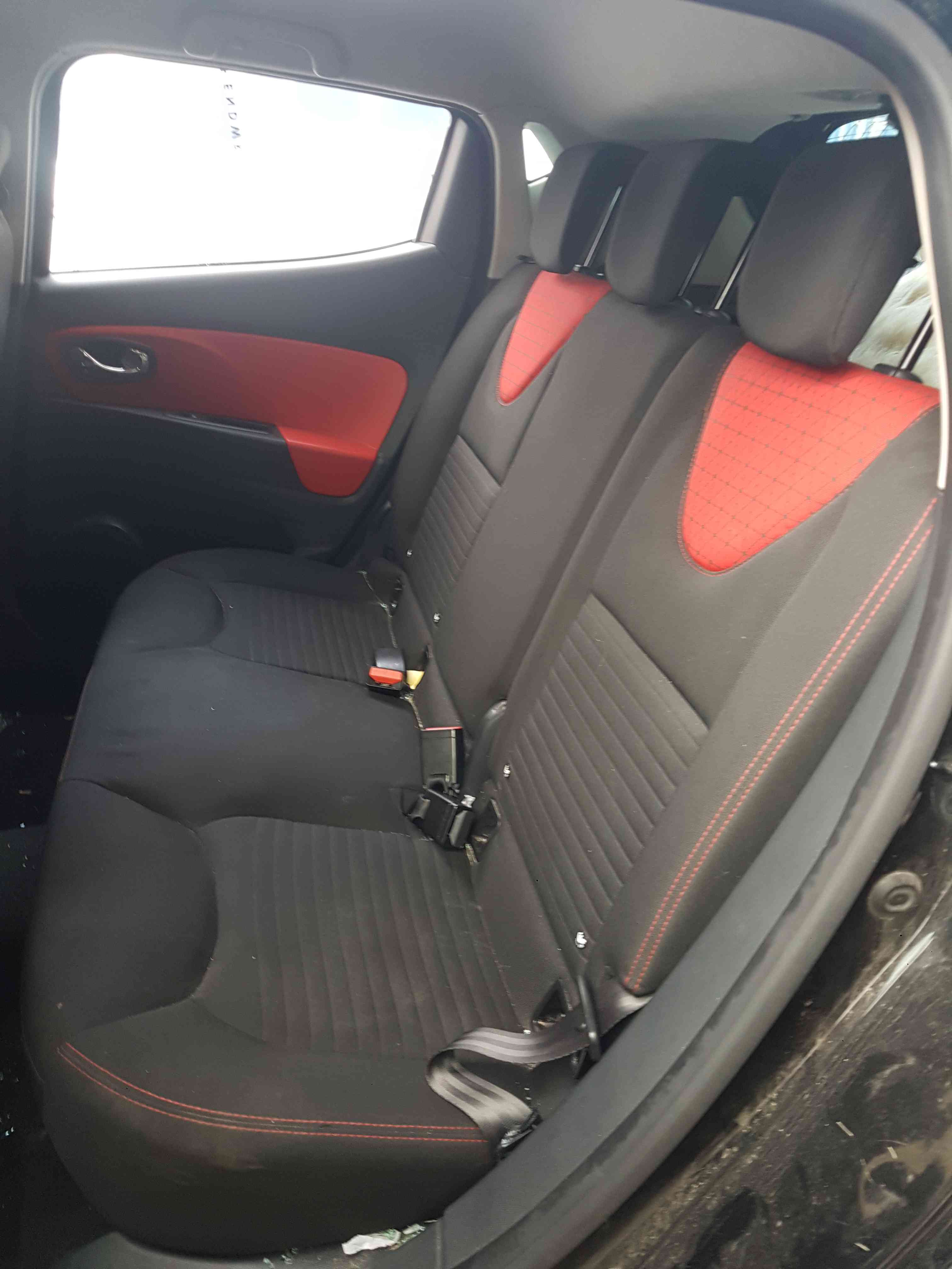 Thumb 5 Renault Clio MK4 2013-2019 Rear Bench Seats Chairs RED
