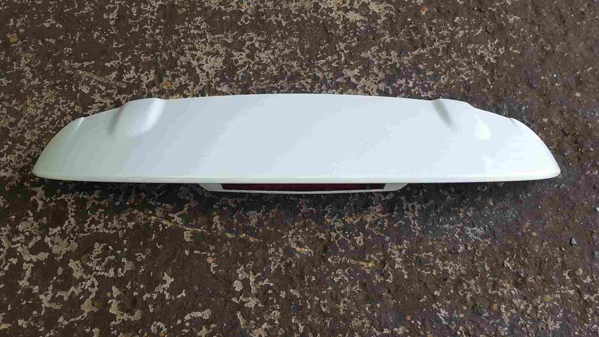 Renault Clio MK4 2013-2019 Rear Boot Spoiler White 369