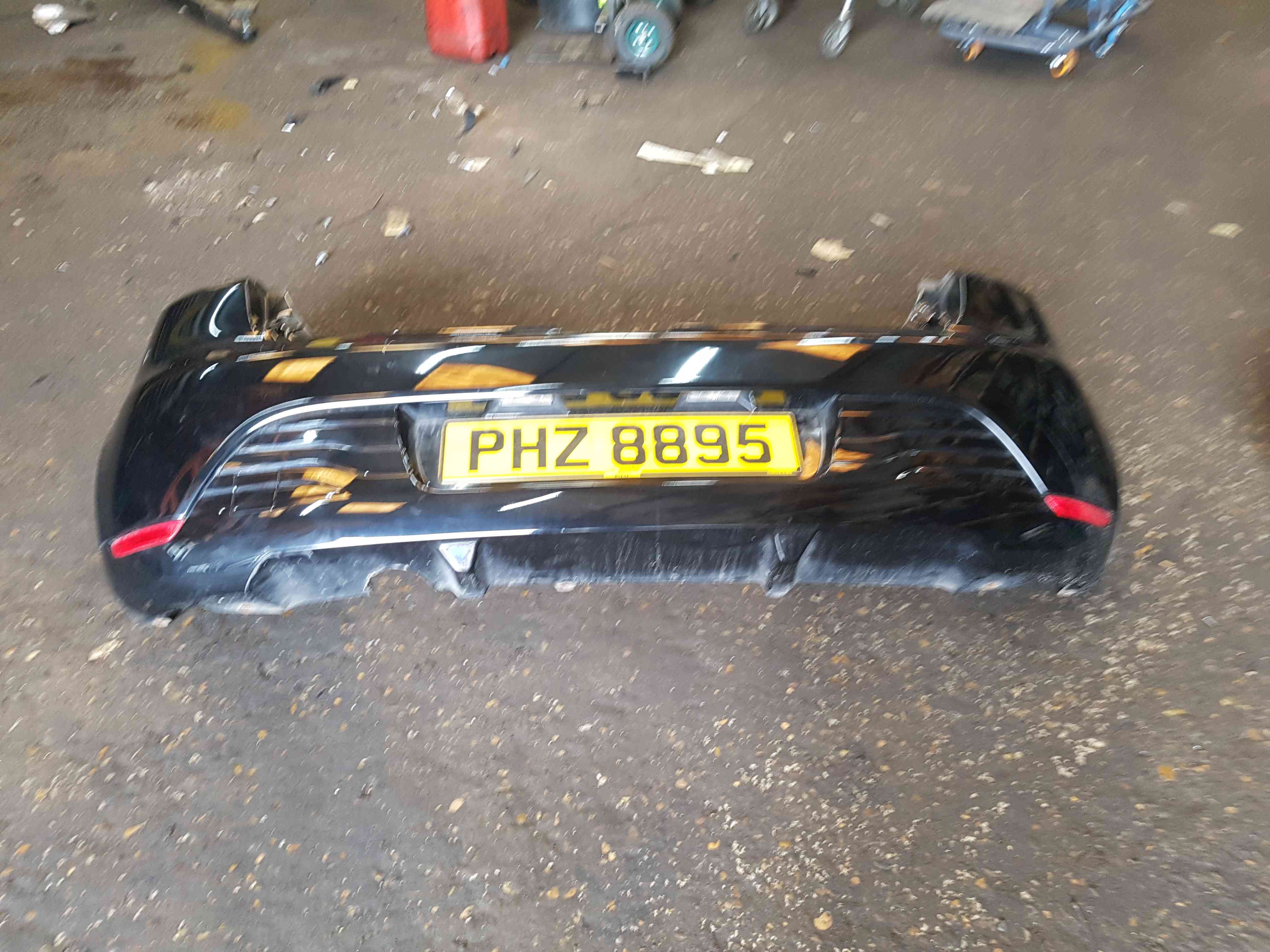 Thumb 5 Renault Clio MK4 2013-2019 Rear Bumper Black TEGNE